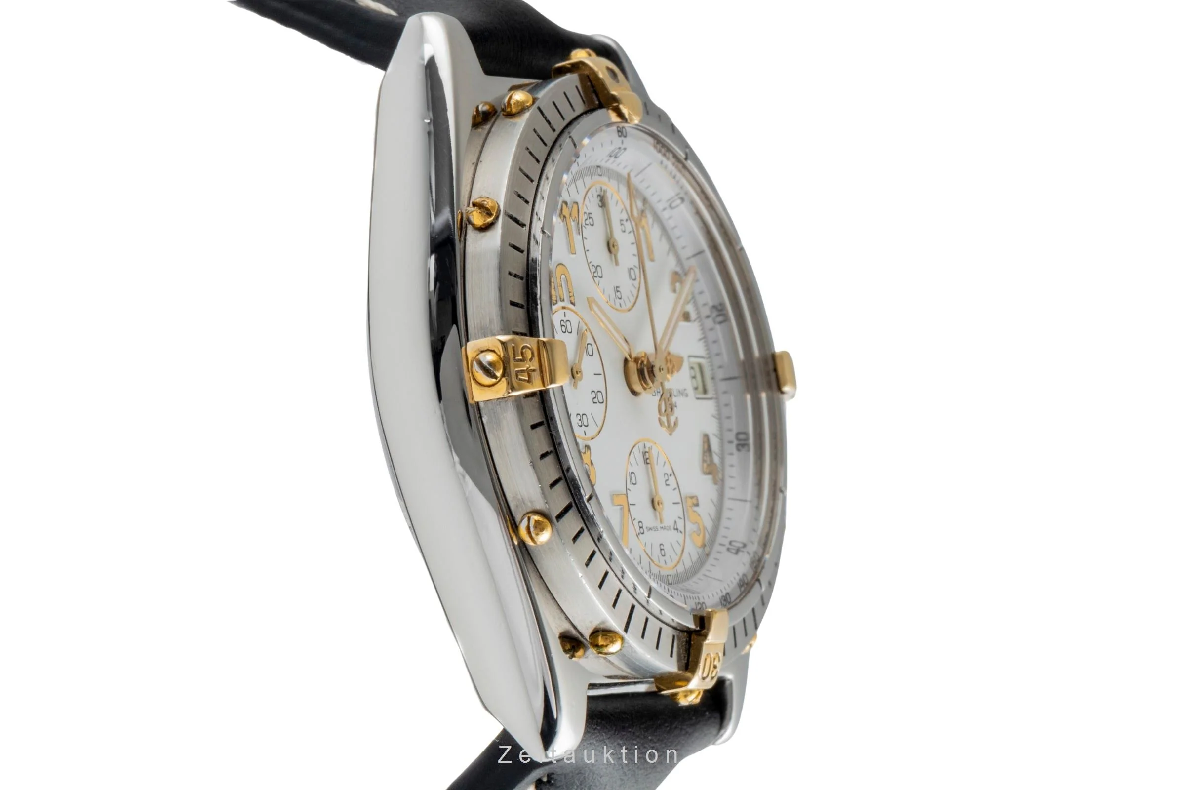 Breitling Chronomat chronograph gilt / steel automatic men's watch B13047  [2502249] - Image 8