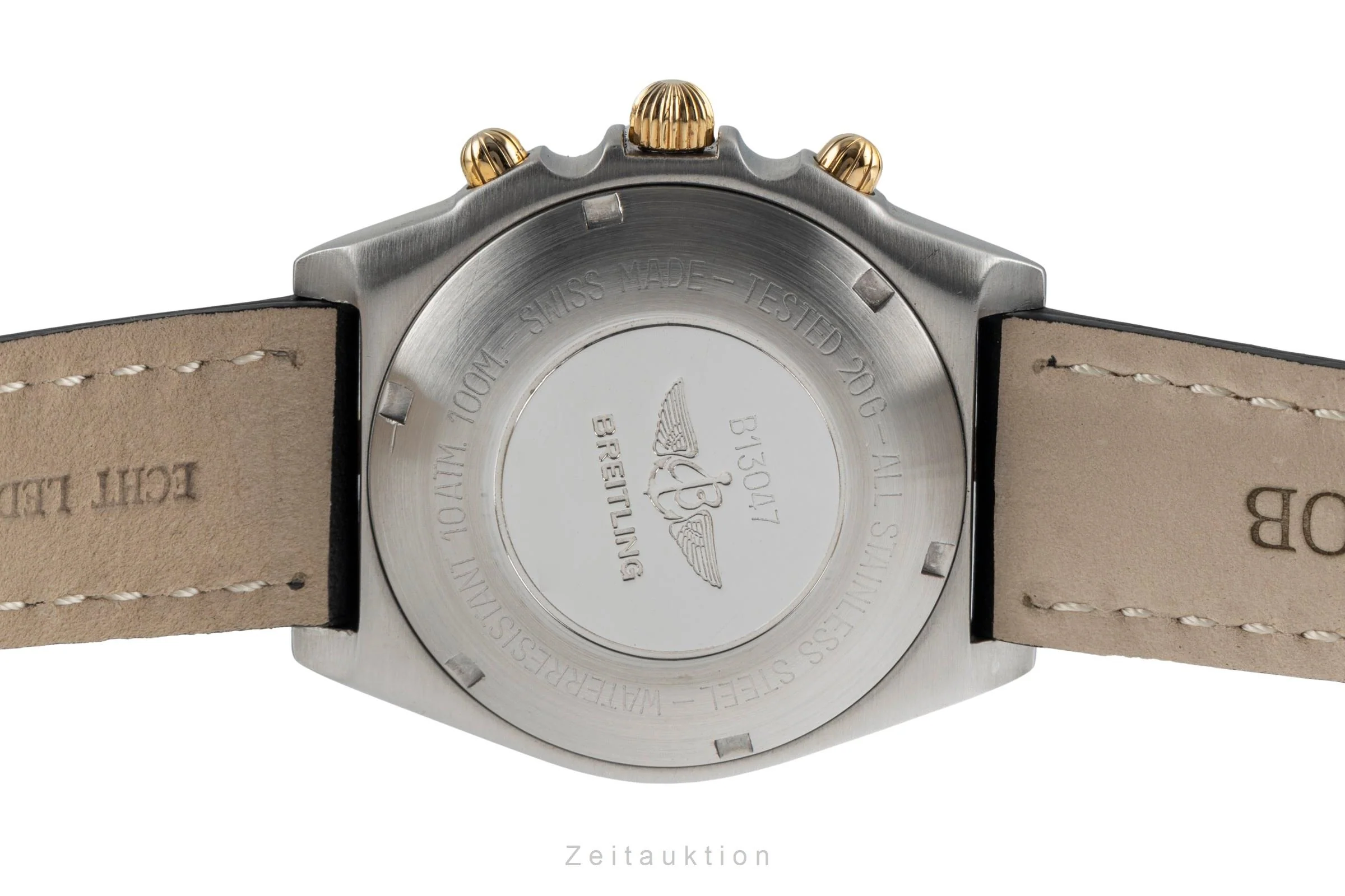 Breitling Chronomat chronograph gilt / steel automatic men's watch B13047  [2502256] - Image 11
