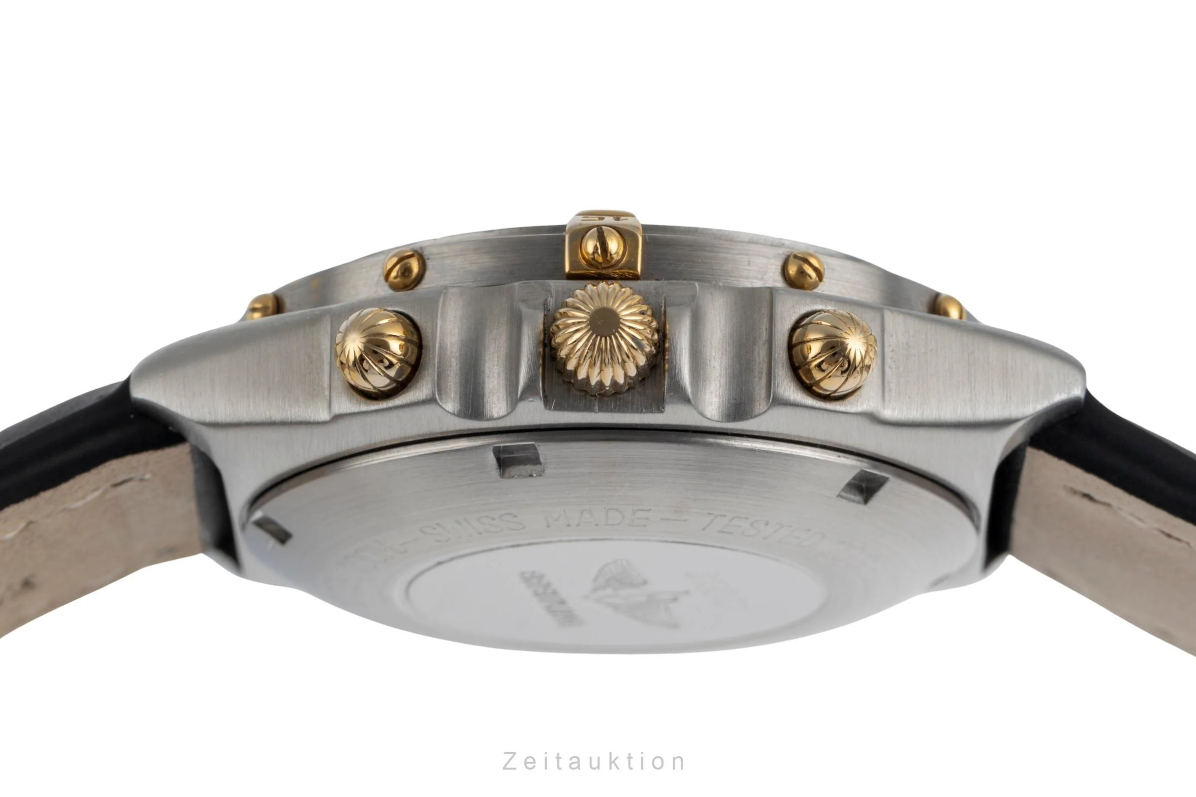 Breitling Chronomat chronograph gilt / steel automatic men's watch B13047  [2502256] - Image 12