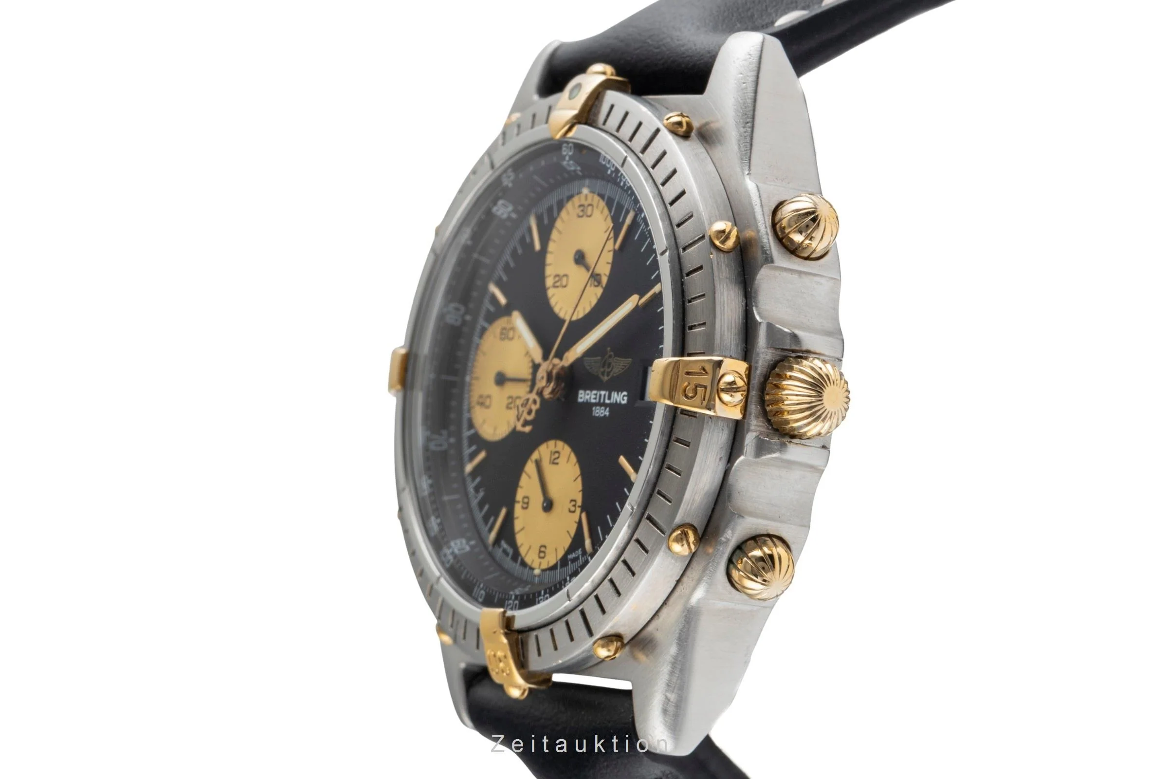 Breitling Chronomat chronograph gilt / steel automatic men's watch B13047  [2502256] - Image 7