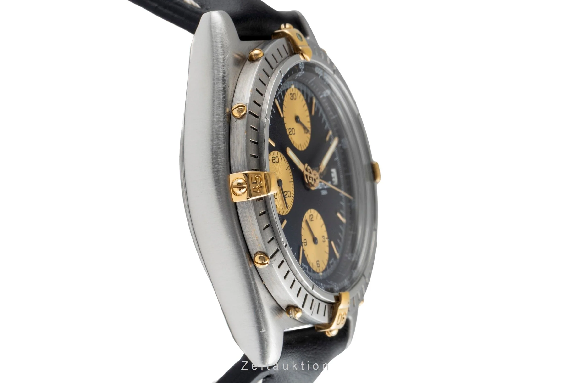 Breitling Chronomat chronograph gilt / steel automatic men's watch B13047  [2502256] - Image 8