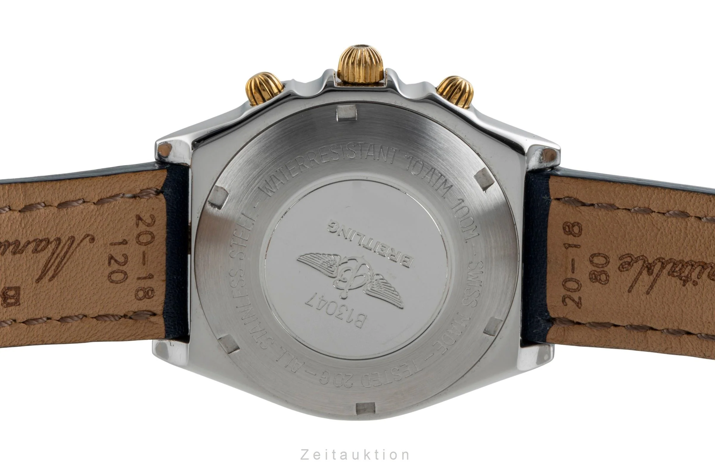 Breitling Chronomat chronograph gilt / steel automatic men's watch B13047  [2506024] - Image 11