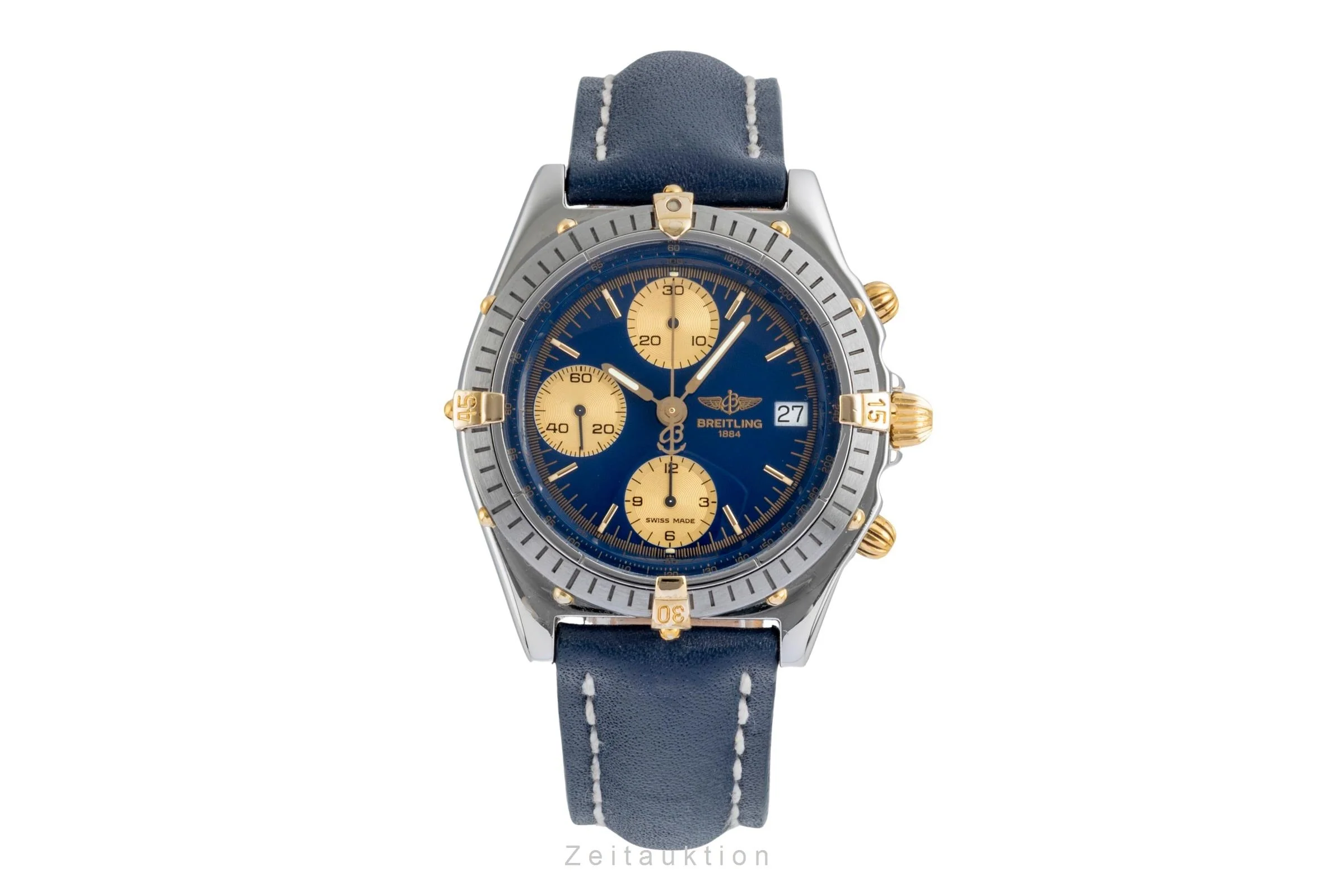 Breitling Chronomat chronograph gilt / steel automatic men's watch B13047  [2506024] - Image 5
