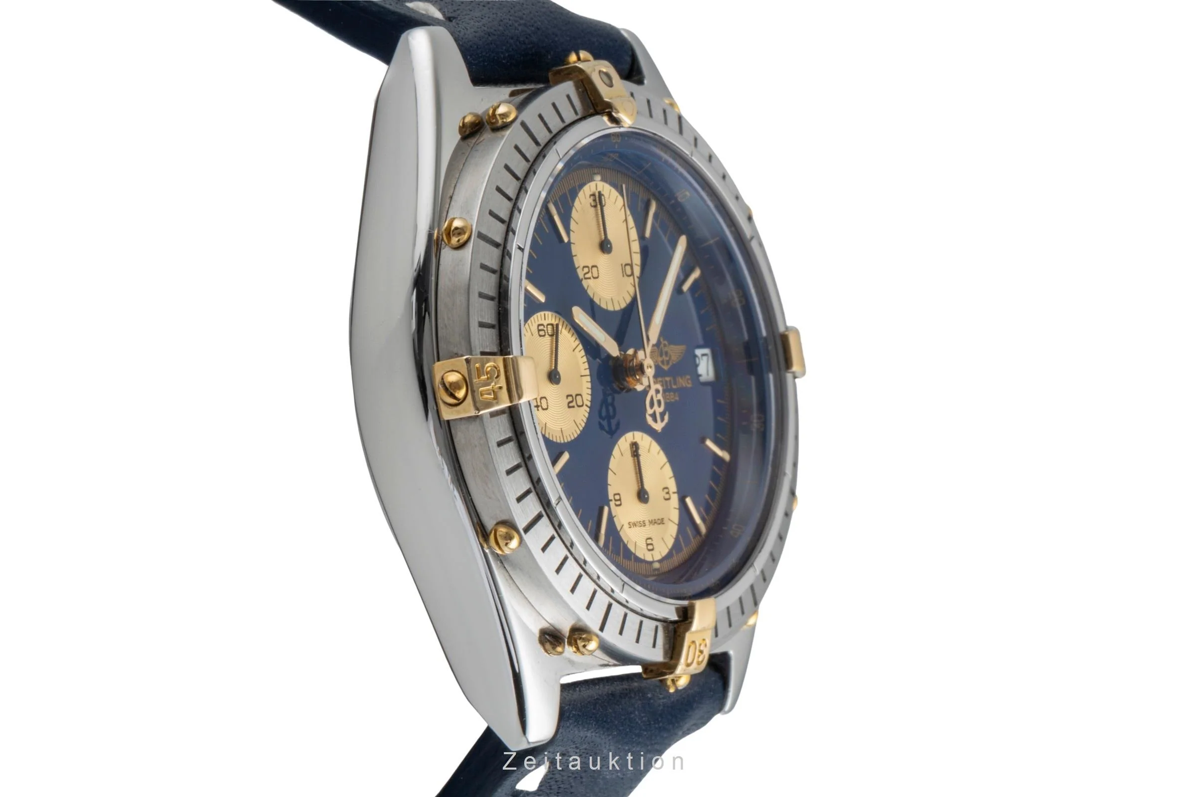 Breitling Chronomat chronograph gilt / steel automatic men's watch B13047  [2506024] - Image 8