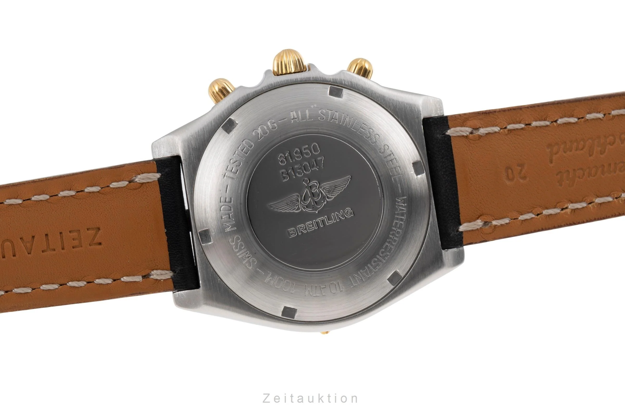 Breitling Chronomat chronograph gilt / steel automatic men's watch B13047  81.950  [2505156] - Image 12