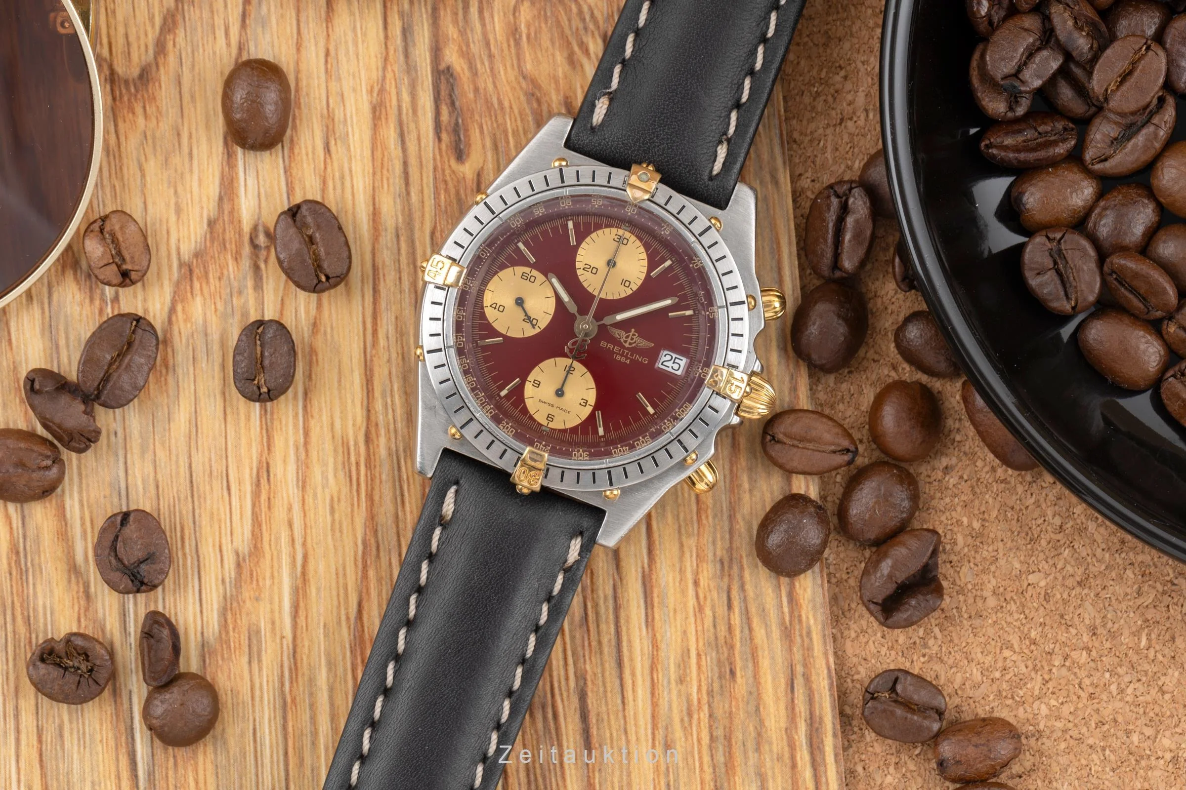 Breitling Chronomat chronograph gilt / steel automatic men's watch B13047  81.950  [2505156] - Image 4
