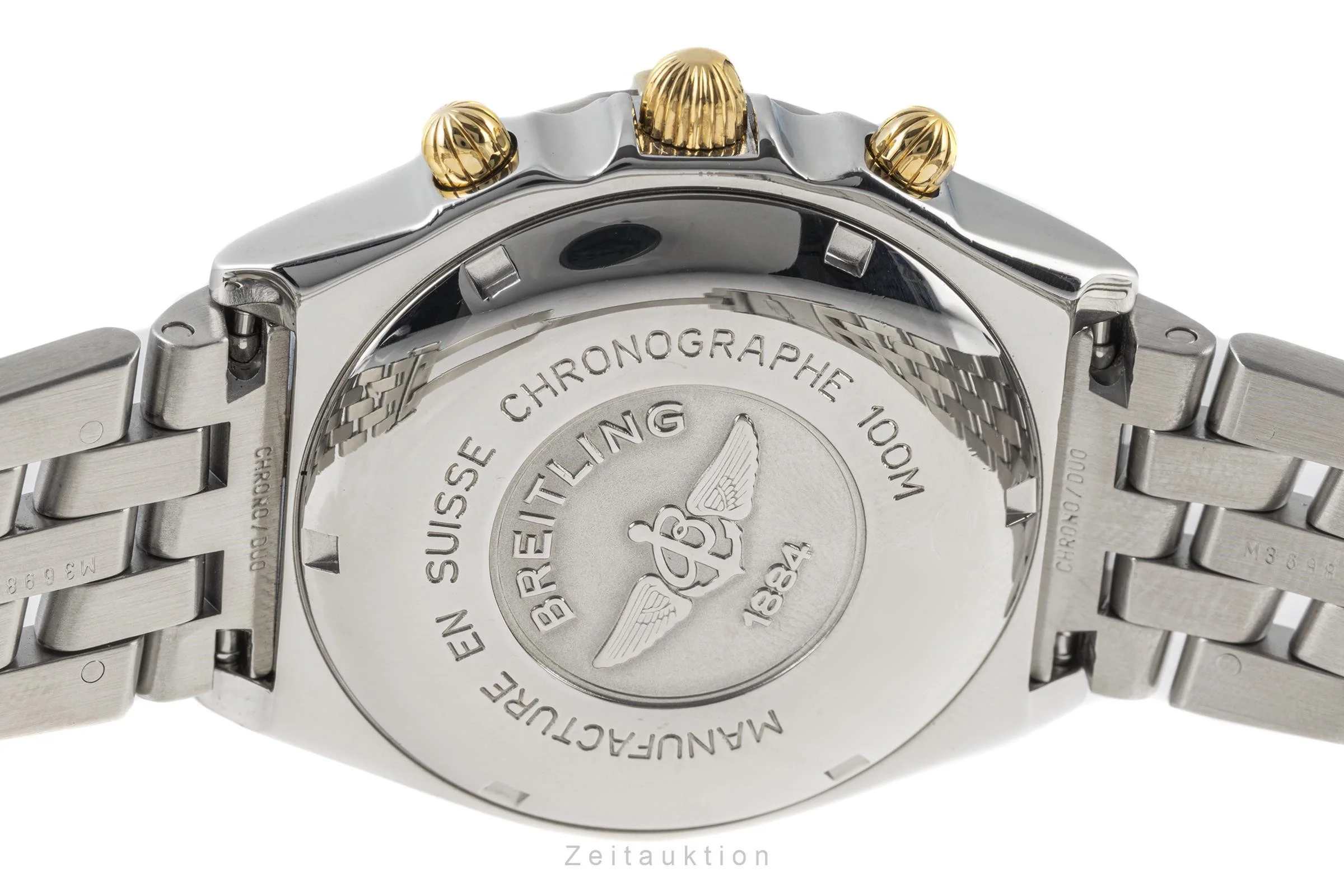 Breitling Chronomat chronograph gilt / steel automatic men's watch B13048  [2300505] - Image 10