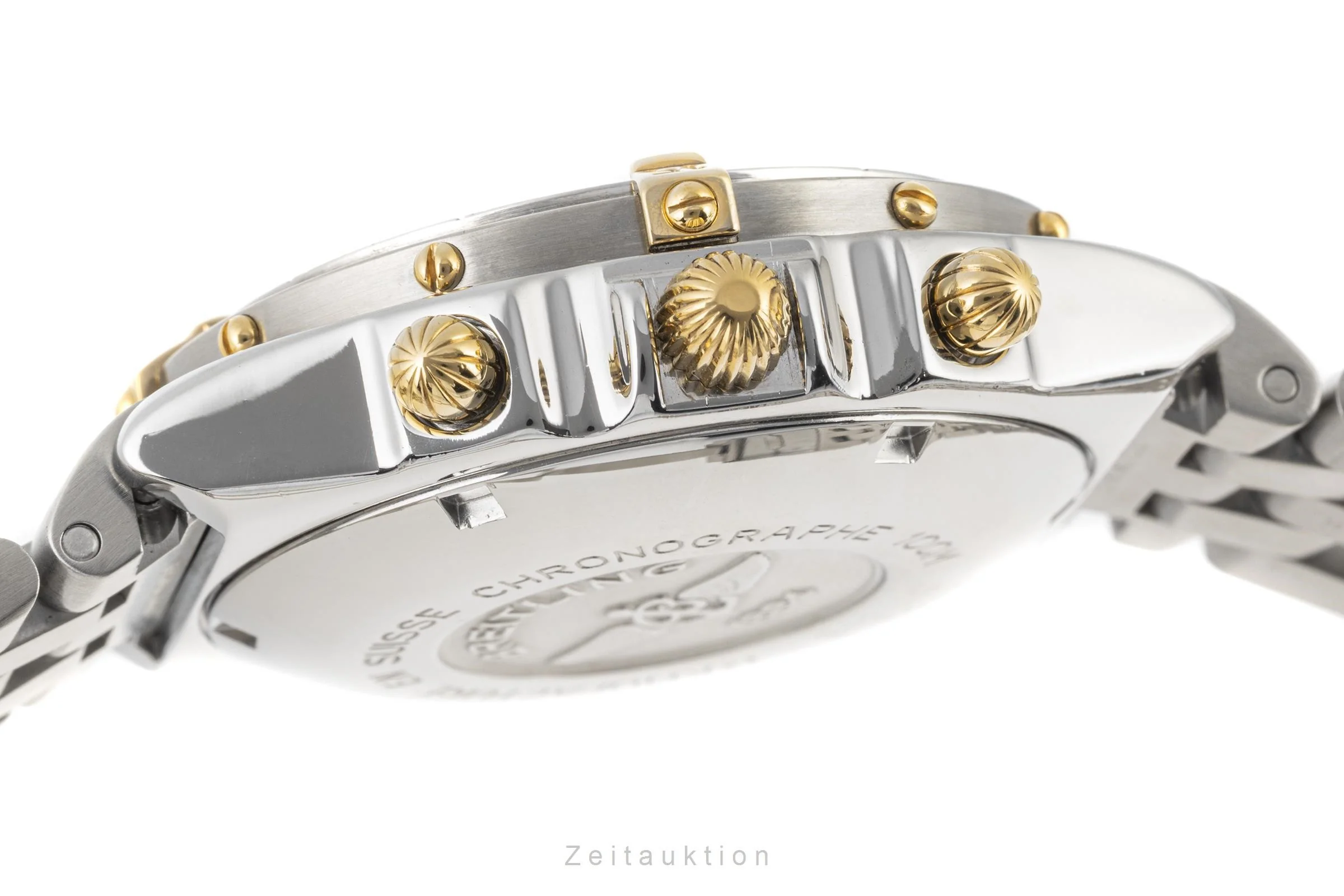 Breitling Chronomat chronograph gilt / steel automatic men's watch B13048  [2300505] - Image 11