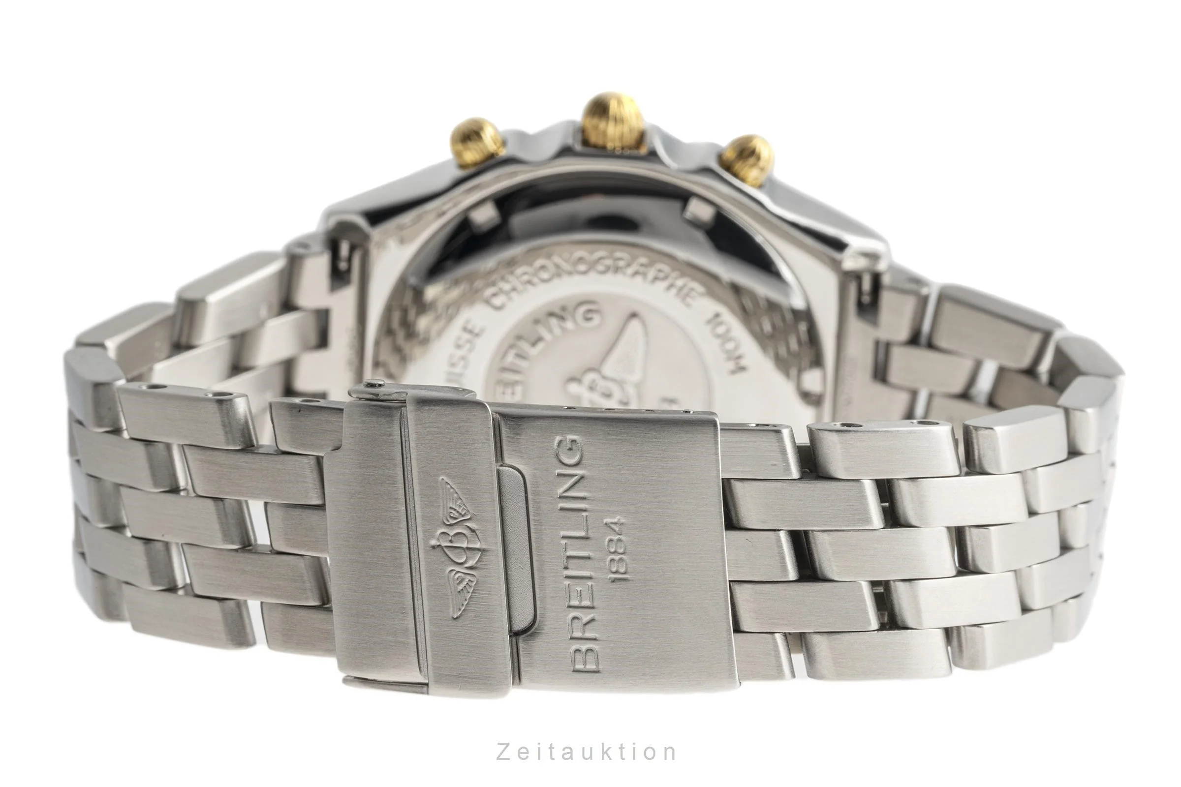 Breitling Chronomat chronograph gilt / steel automatic men's watch B13048  [2300505] - Image 13