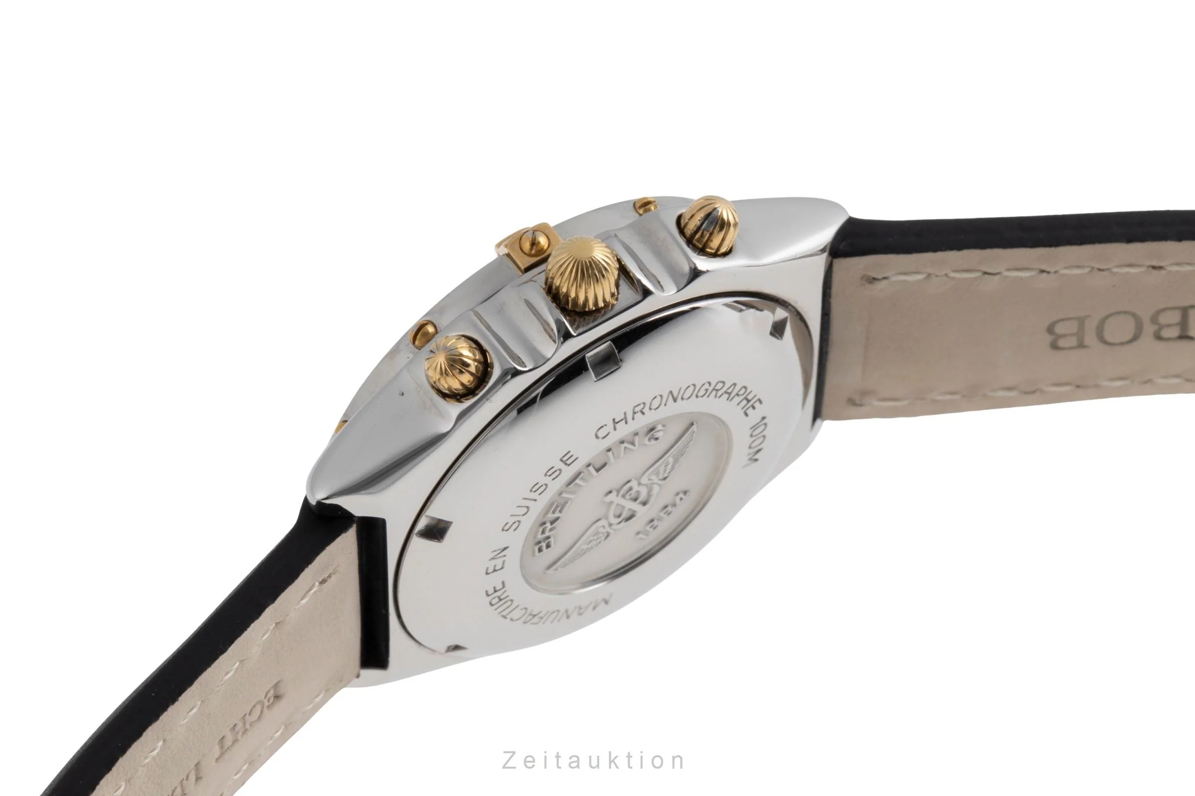 Breitling Chronomat chronograph gilt / steel automatic men's watch B13048  [2502233] - Image 12