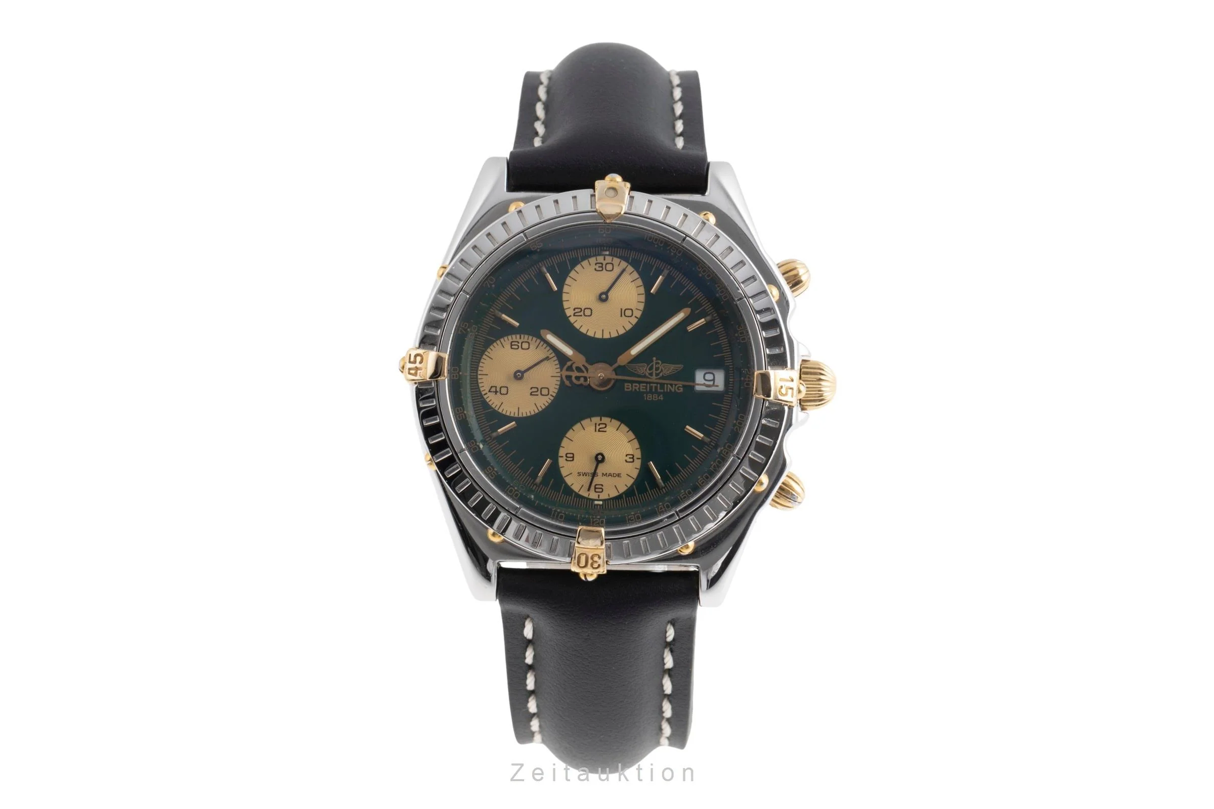 Breitling Chronomat chronograph gilt / steel automatic men's watch B13048  [2502233] - Image 5