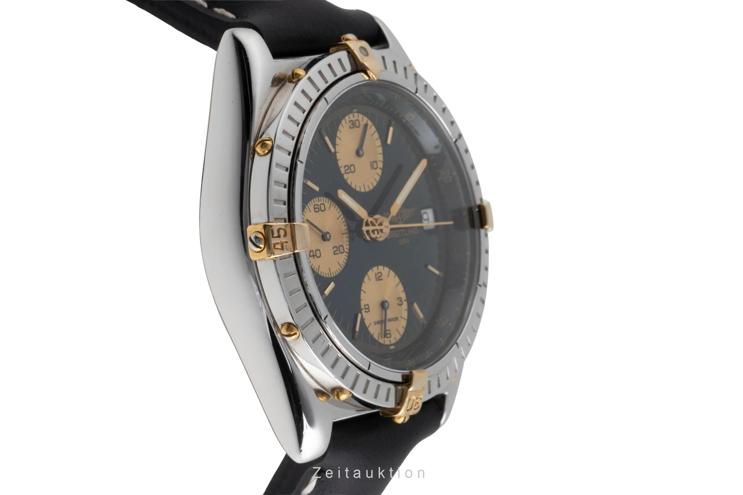 Breitling Chronomat chronograph gilt / steel automatic men's watch B13048  [2502233] - Image 8