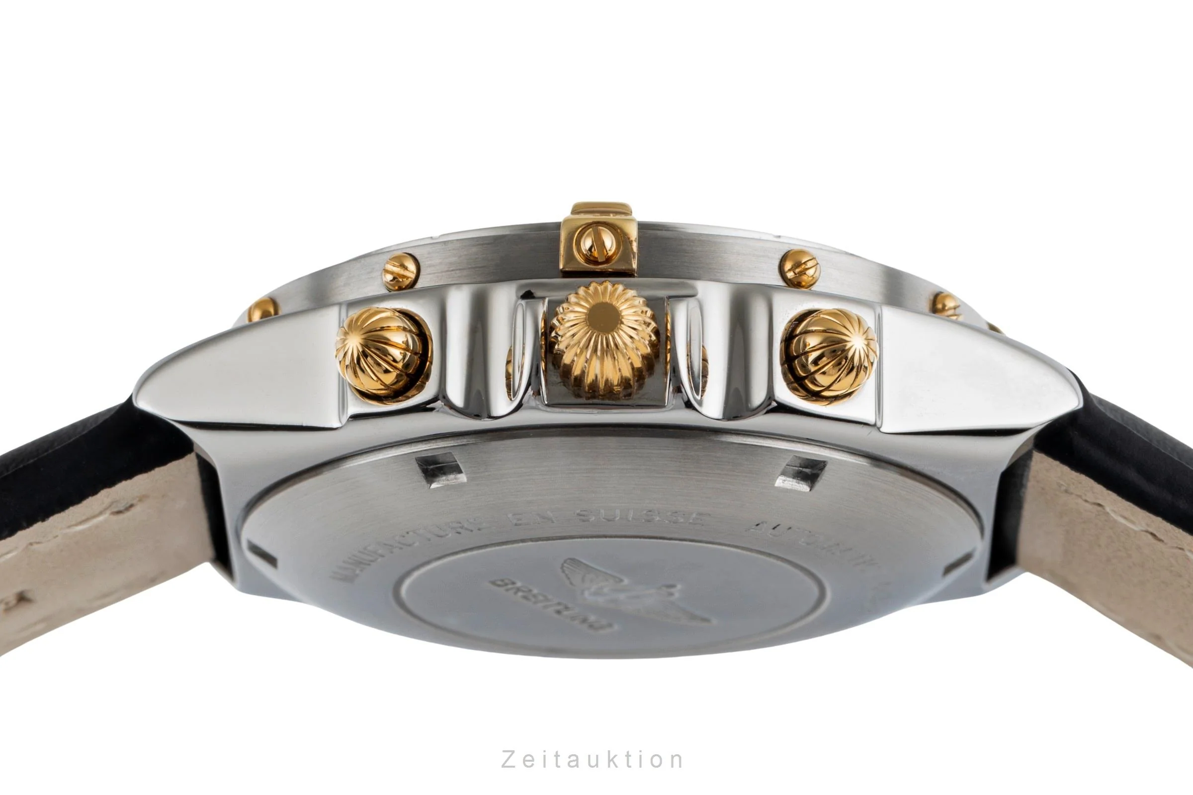 Breitling Chronomat chronograph gilt / steel automatic men's watch B13048  [2502706] - Image 12