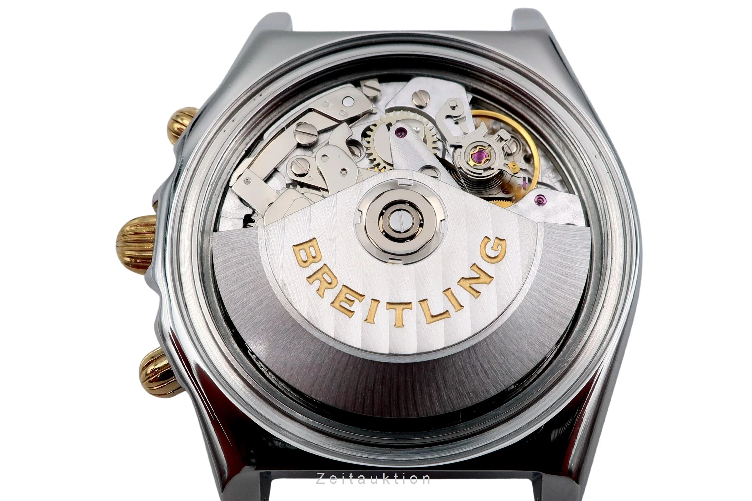 Breitling Chronomat chronograph gilt / steel automatic men's watch B13048  [2502706] - Image 14
