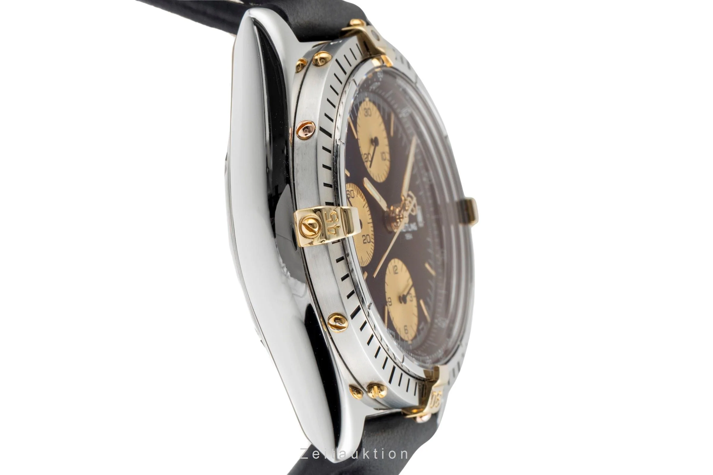 Breitling Chronomat chronograph gilt / steel automatic men's watch B13048  [2502706] - Image 8
