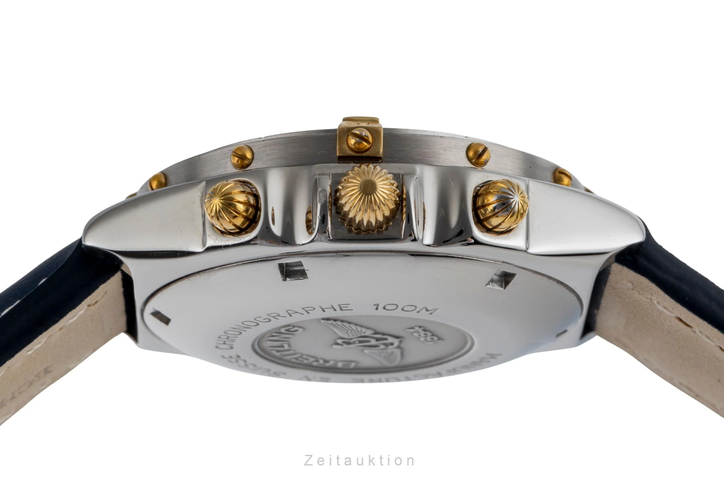 Breitling Chronomat chronograph gilt / steel automatic men's watch B13048  [2502874] - Image 12