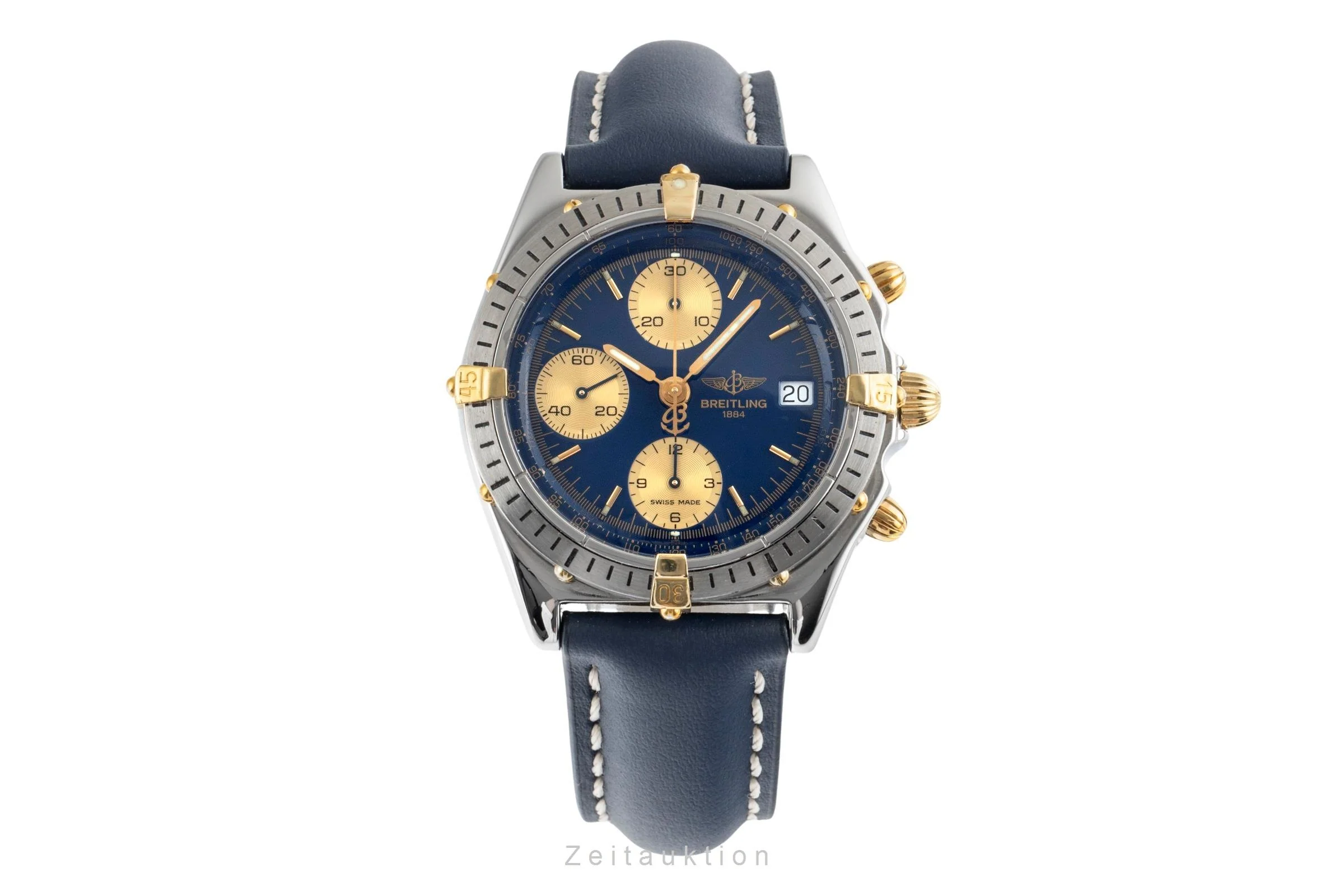 Breitling Chronomat chronograph gilt / steel automatic men's watch B13048  [2502874] - Image 5