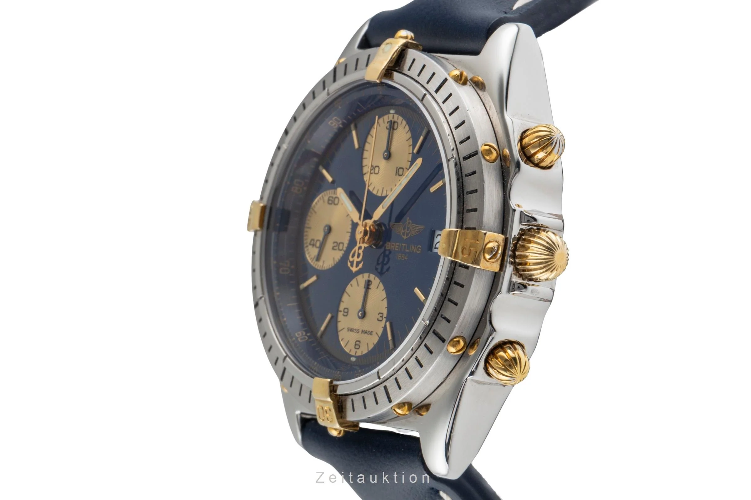 Breitling Chronomat chronograph gilt / steel automatic men's watch B13048  [2502874] - Image 7