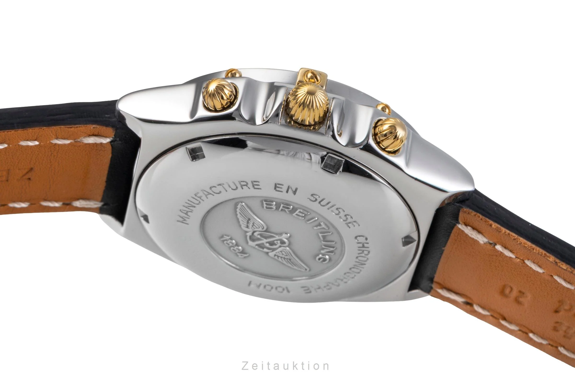 Breitling Chronomat chronograph gilt / steel automatic men's watch B13050.1  [2505379] - Image 11