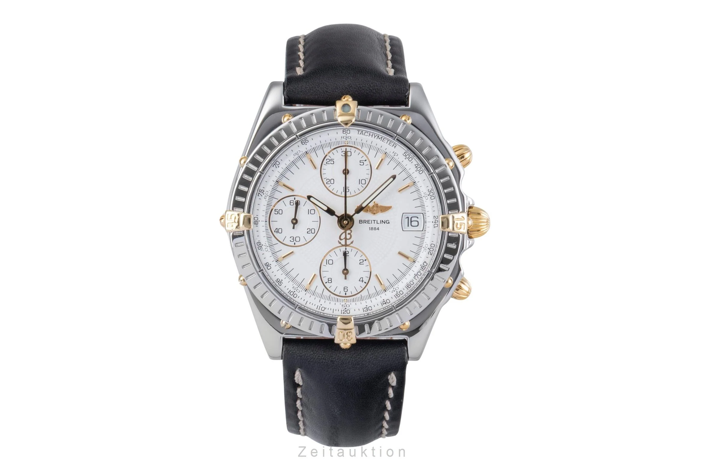 Breitling Chronomat chronograph gilt / steel automatic men's watch B13050.1  [2505379] - Image 5