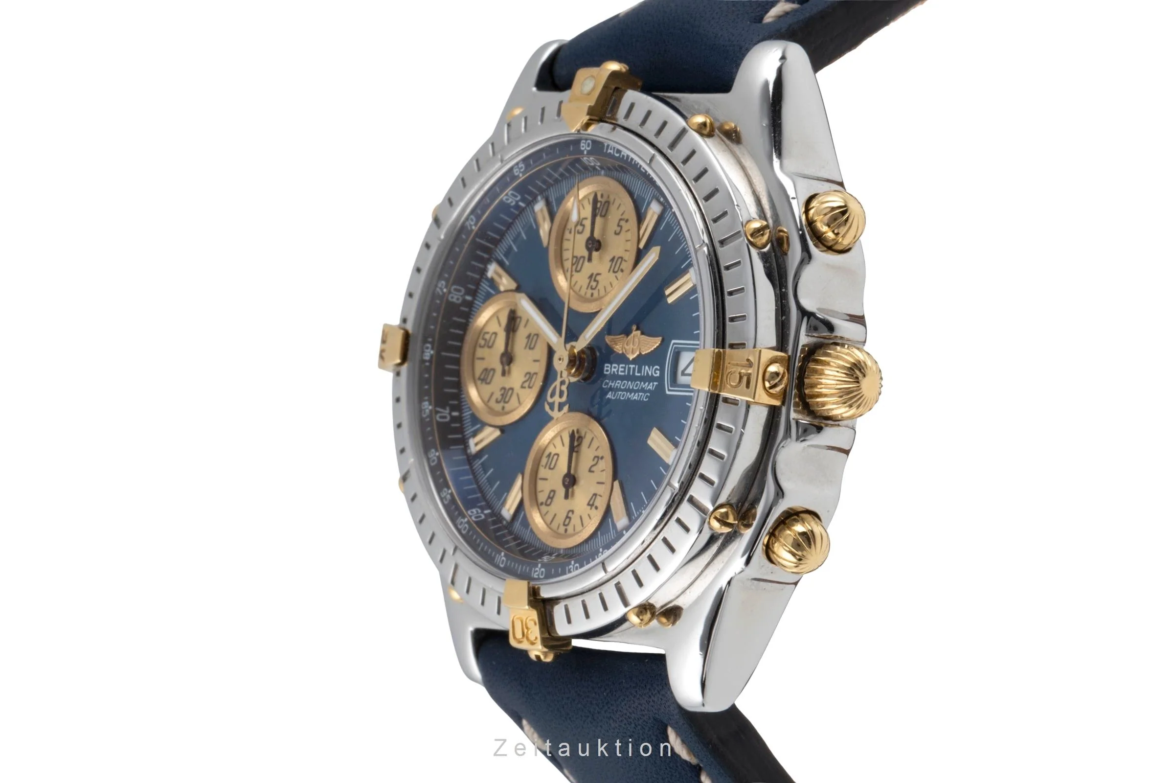 Breitling Chronomat chronograph gilt / steel automatic men's watch B13050.1  [2506189] - Image 7
