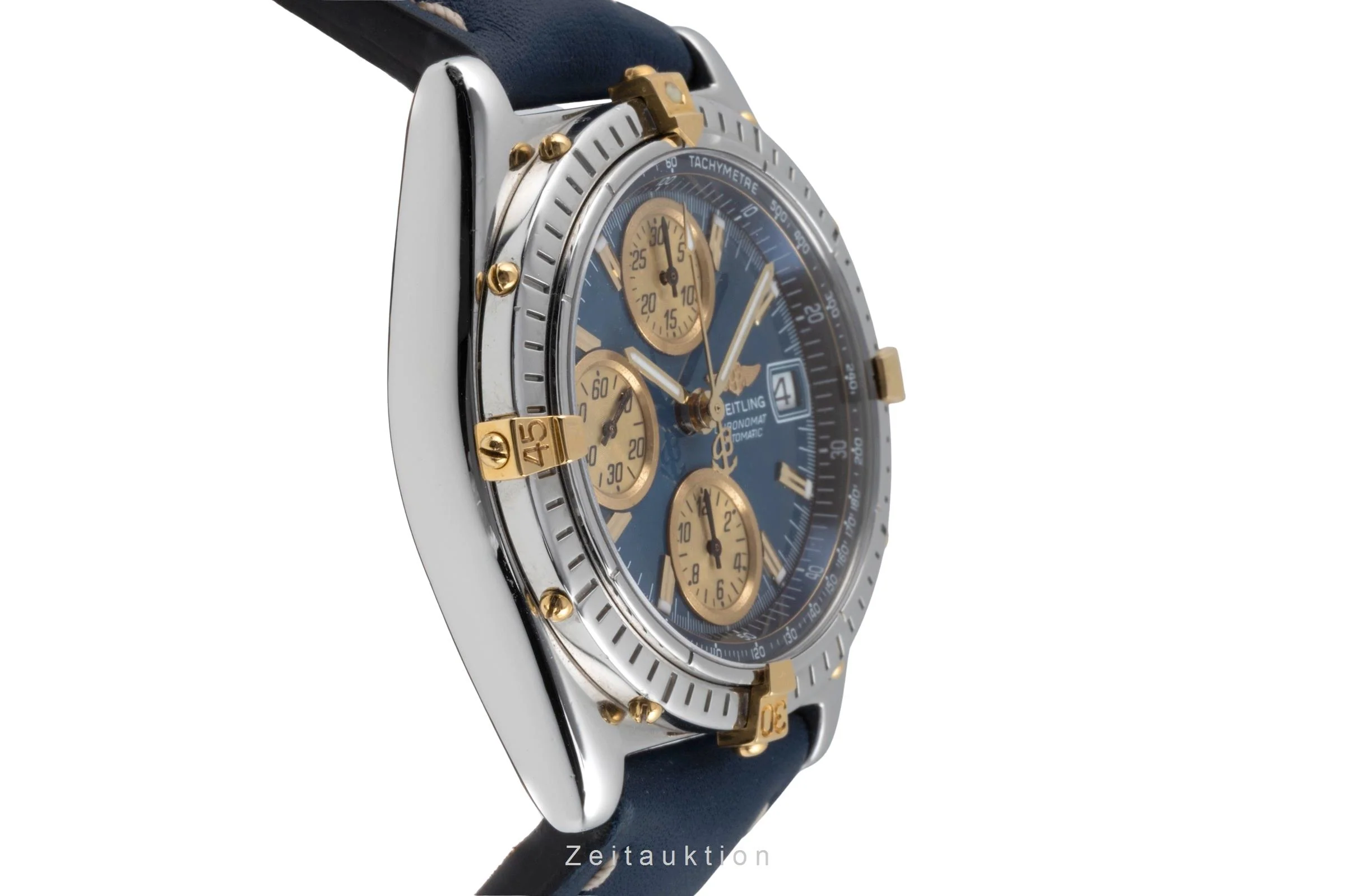 Breitling Chronomat chronograph gilt / steel automatic men's watch B13050.1  [2506189] - Image 8