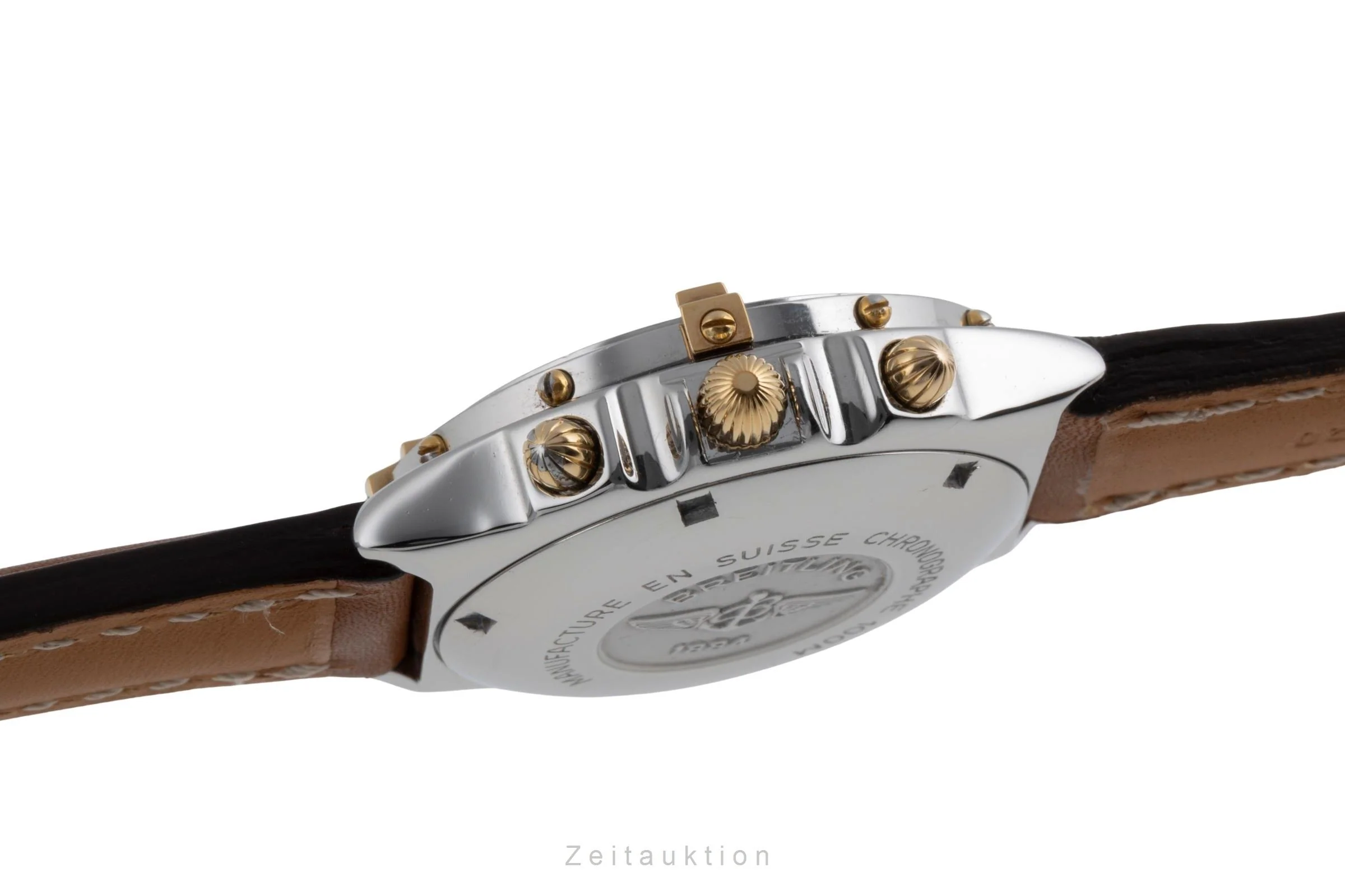 Breitling Chronomat chronograph gilt / steel automatic men's watch B13050  [2502247] - Image 12