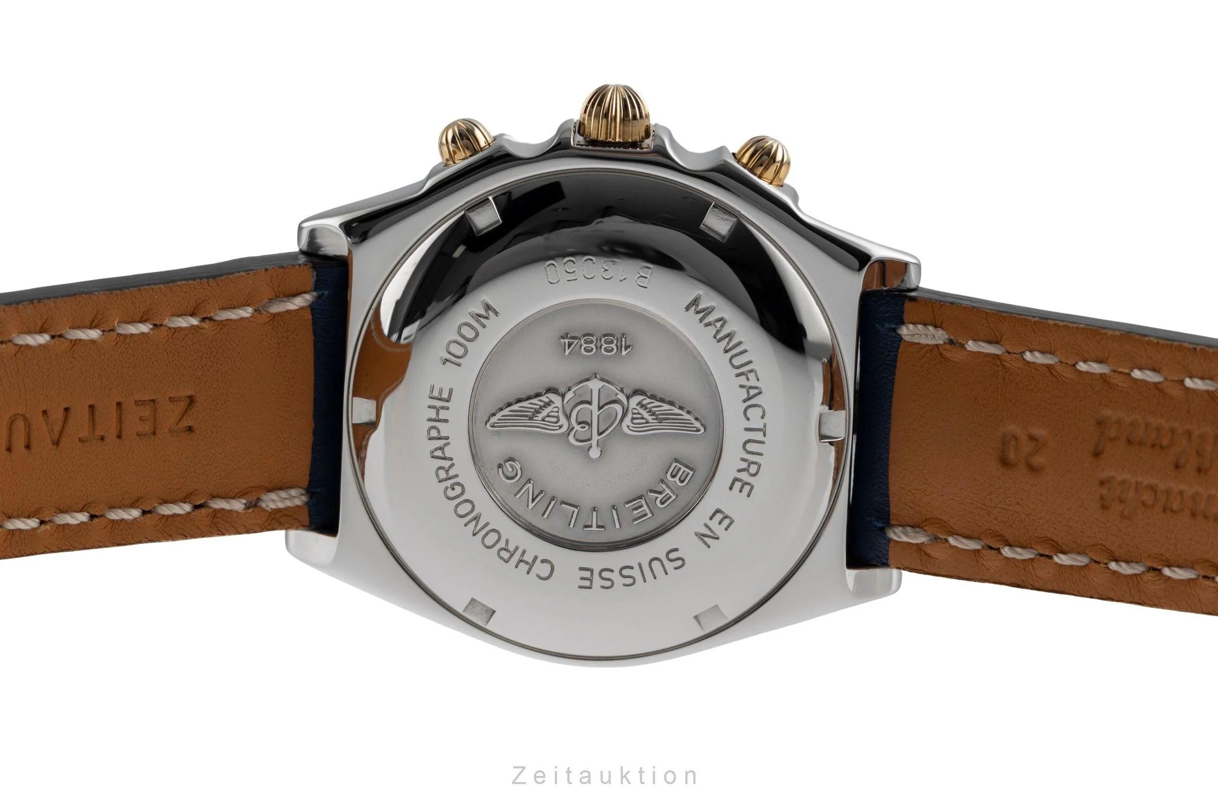 Breitling Chronomat chronograph gilt / steel automatic men's watch B13050  [2503857] - Image 13