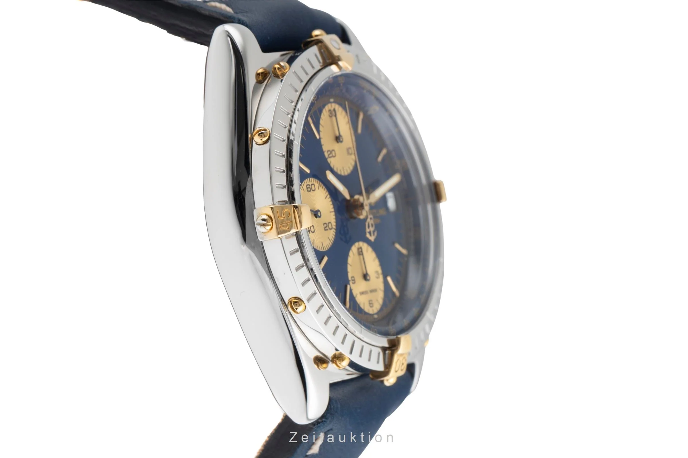 Breitling Chronomat chronograph gilt / steel automatic men's watch B13050  [2503857] - Image 8