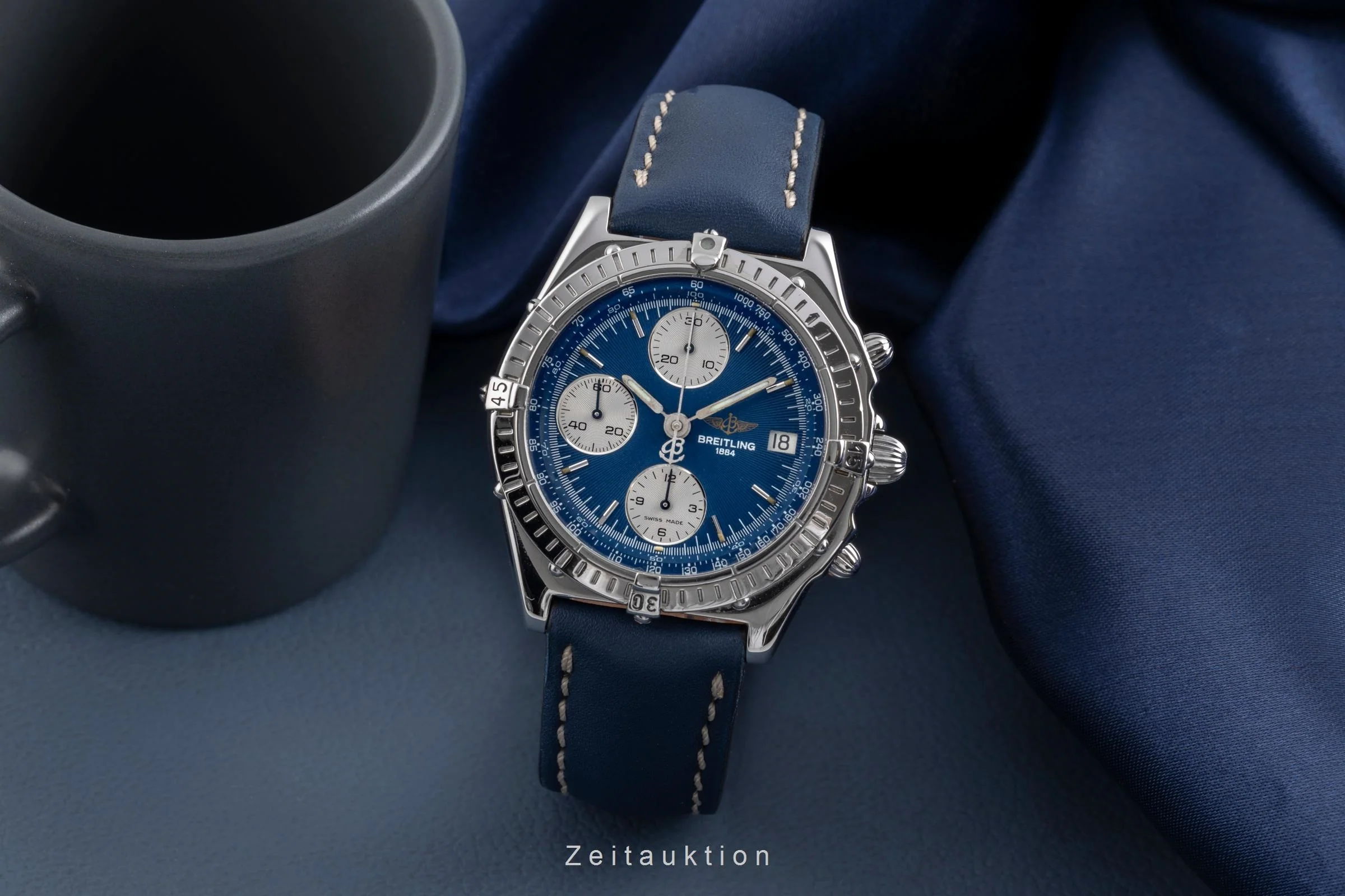 Breitling Chronomat chronograph steel automatic men's watch A13048  [2502872] - Image 4