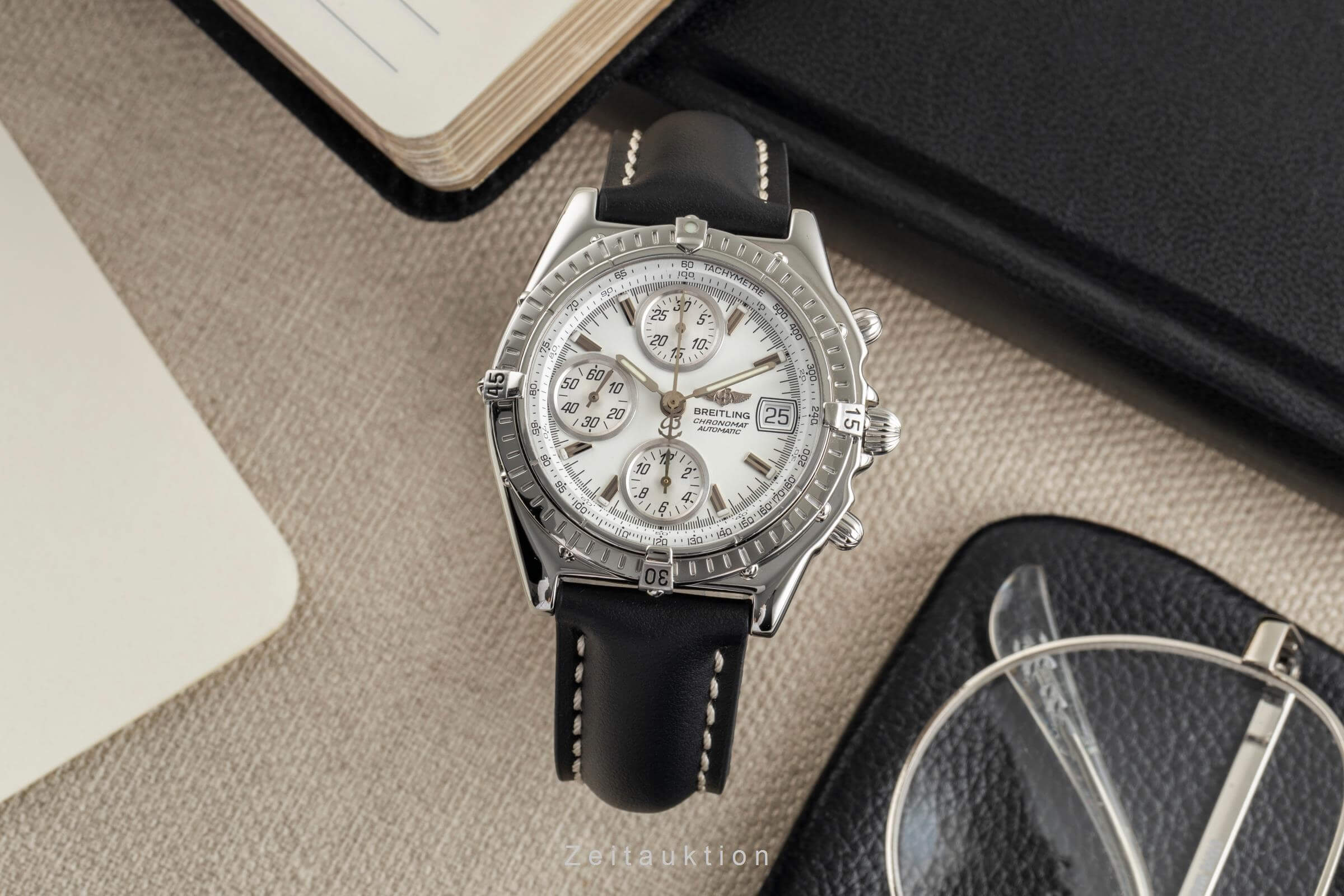 Breitling Chronomat chronograph steel automatic men's watch A13050.1  [2501898] - Image 4