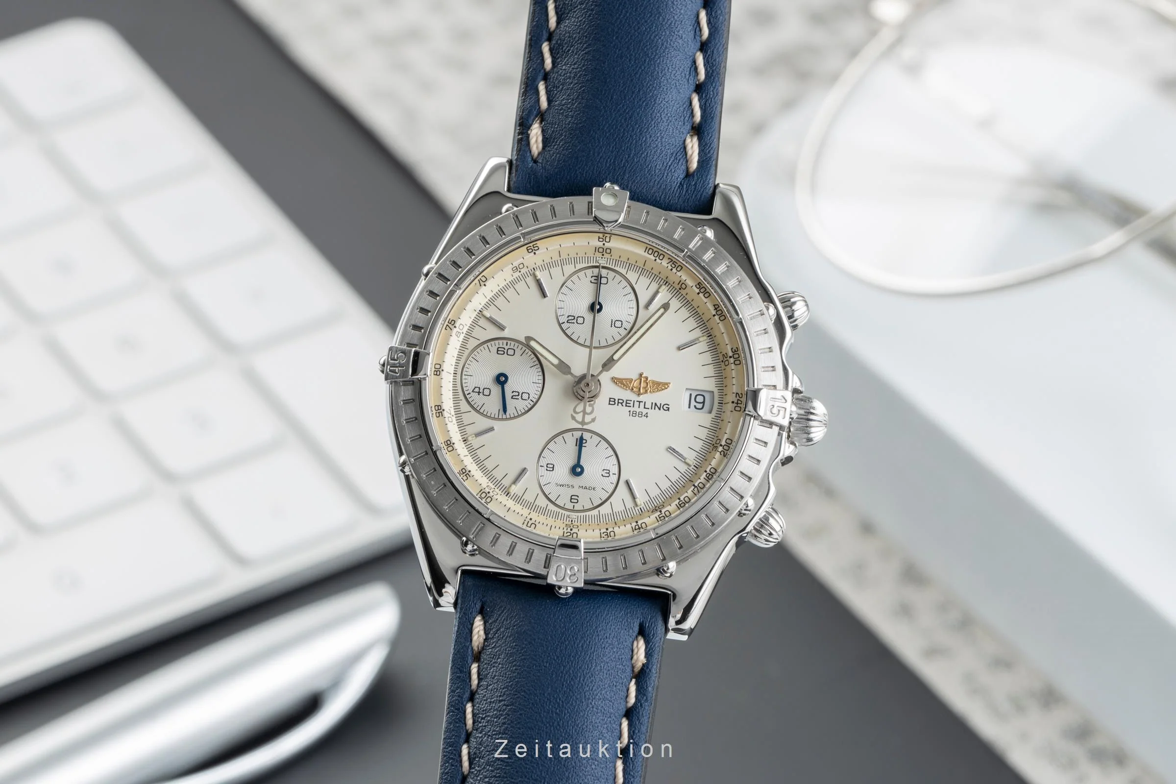 Breitling Chronomat chronograph steel automatic men's watch A13050  [2504000] - Image 2
