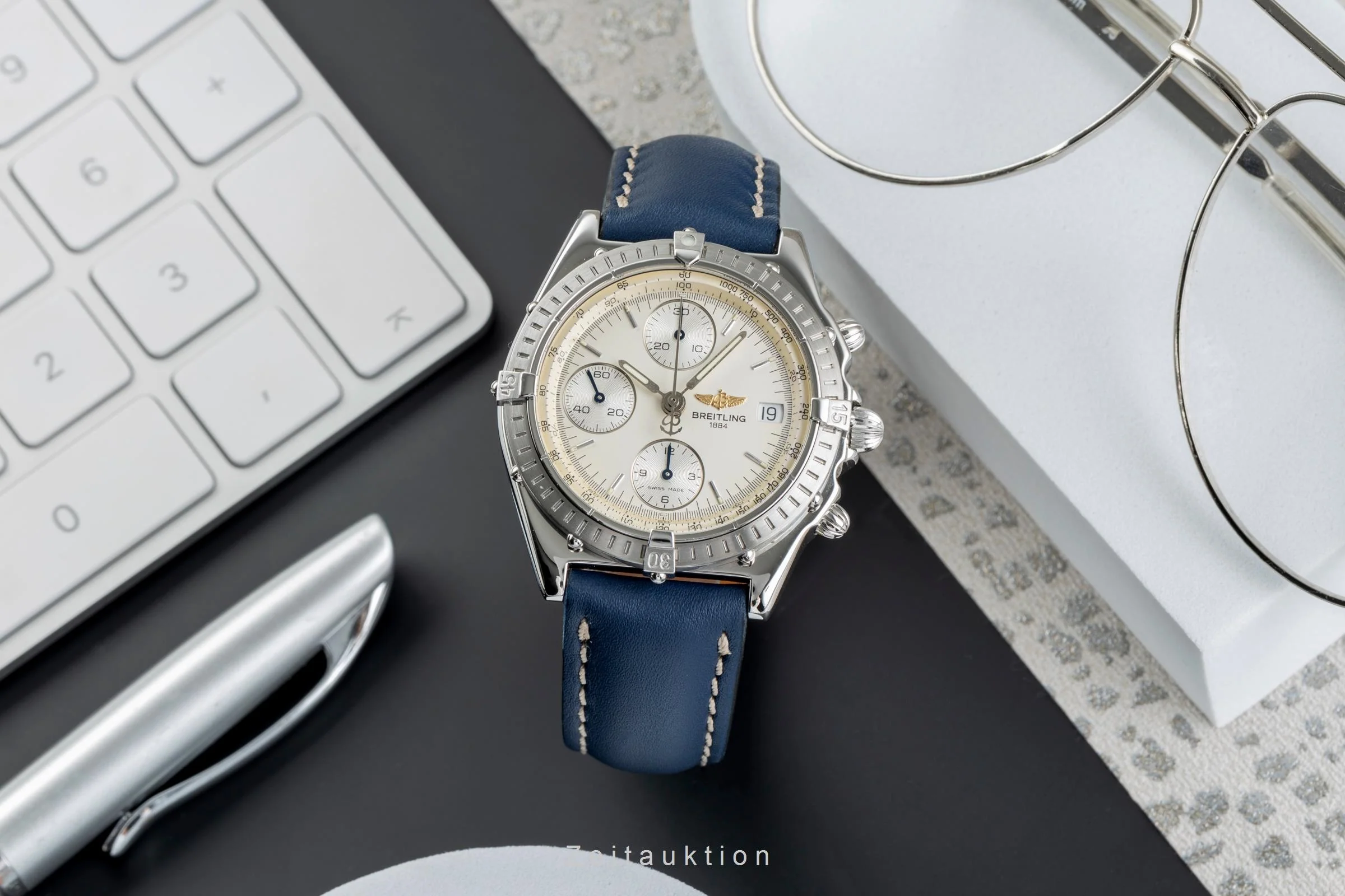 Breitling Chronomat chronograph steel automatic men's watch A13050  [2504000] - Image 4