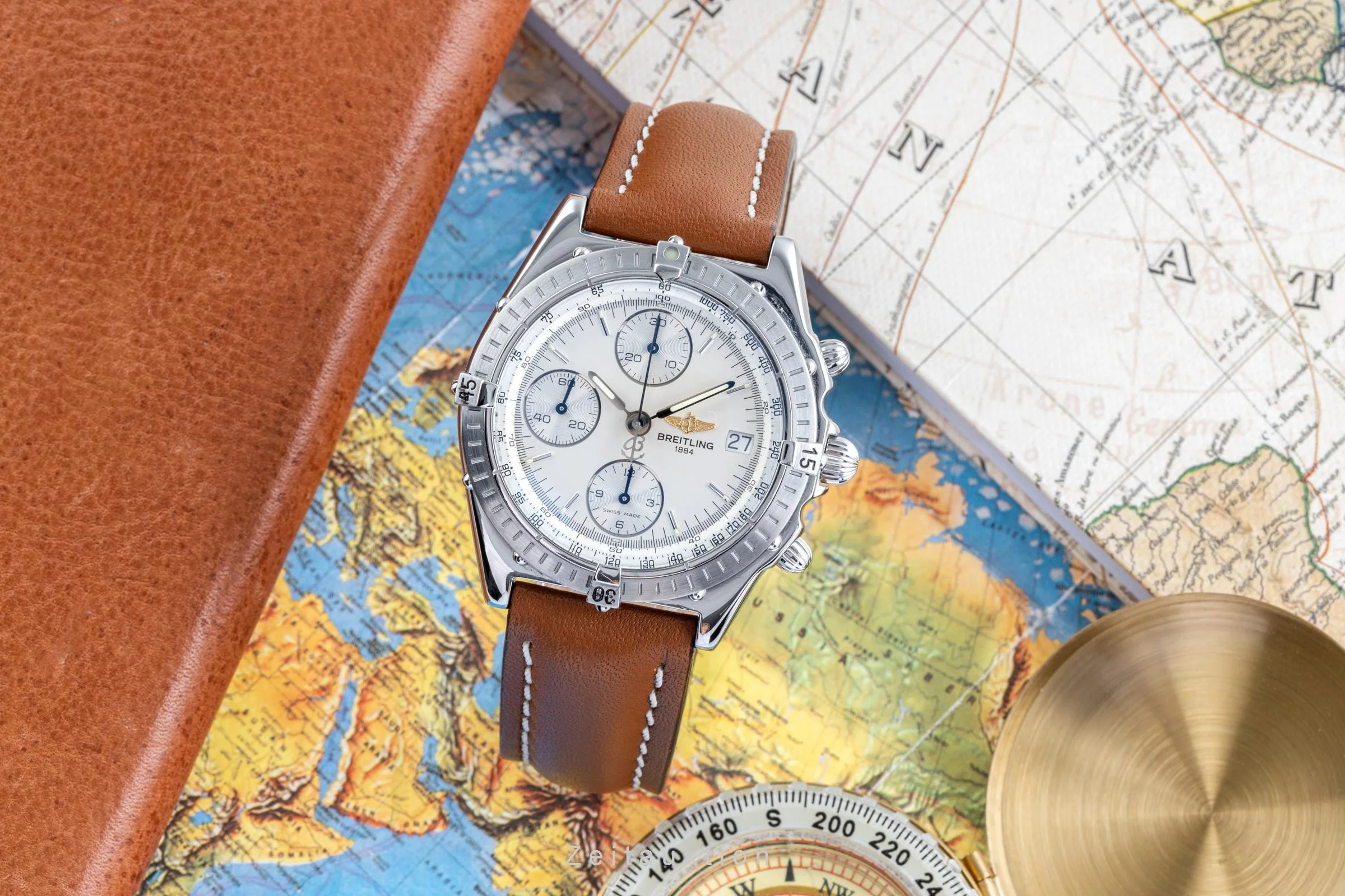 Breitling Chronomat chronograph steel automatic men's watch A13050 Limited  [2203645] - Image 2