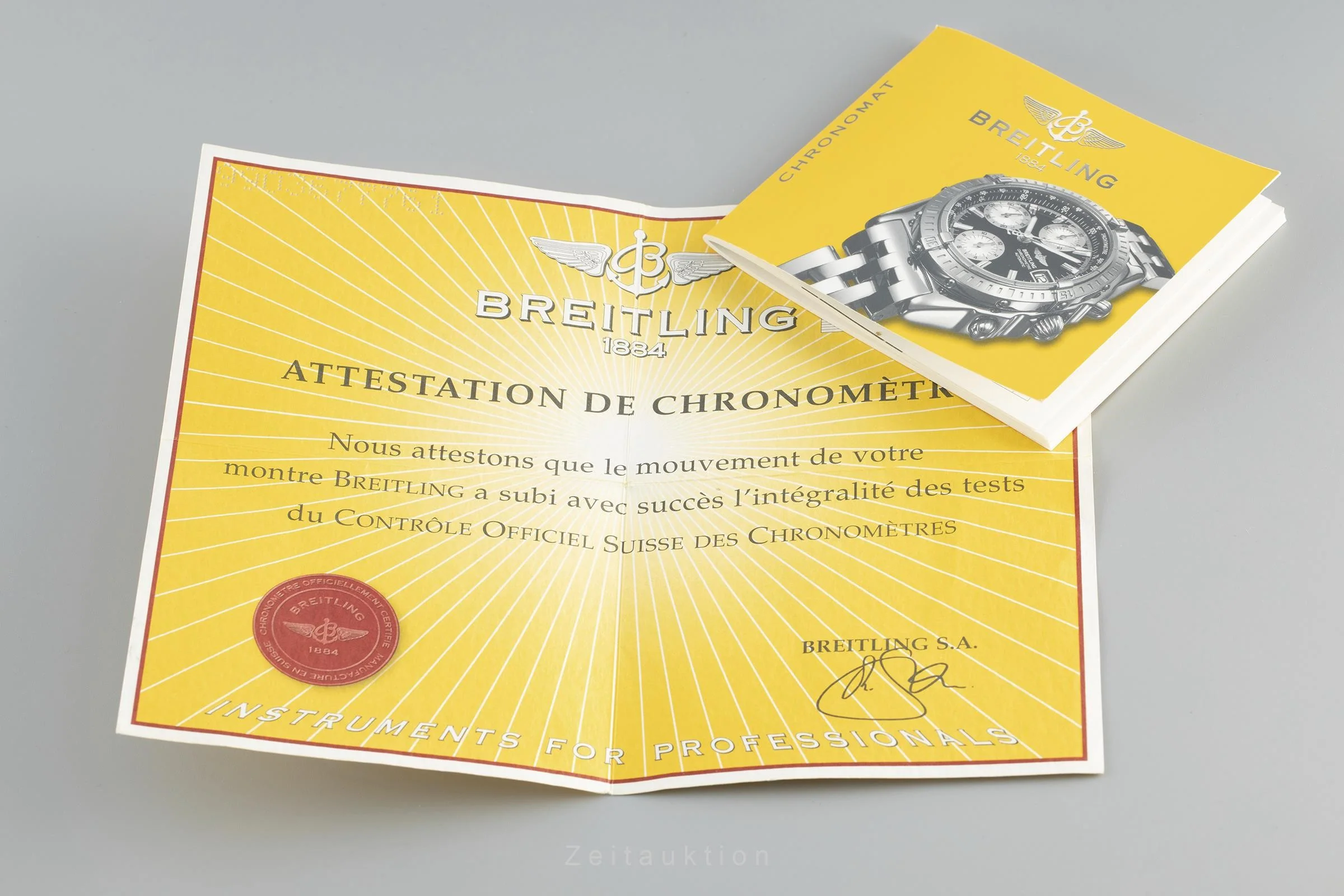 Breitling Chronomat chronograph steel automatic men's watch A13350 LP: 7900EUR  [2110182] - Image 11