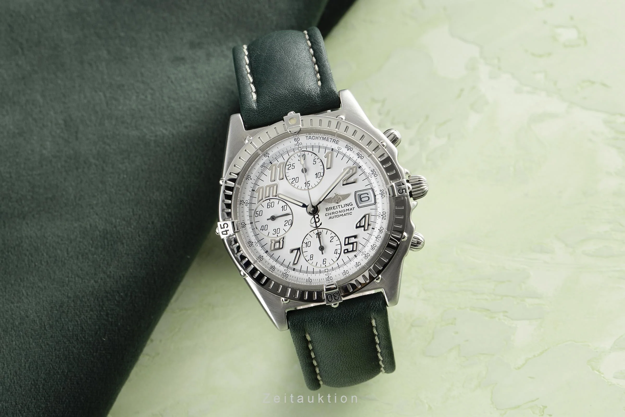 Breitling Chronomat chronograph steel automatic men's watch A13350 LP: 7900EUR  [2110182] - Image 3