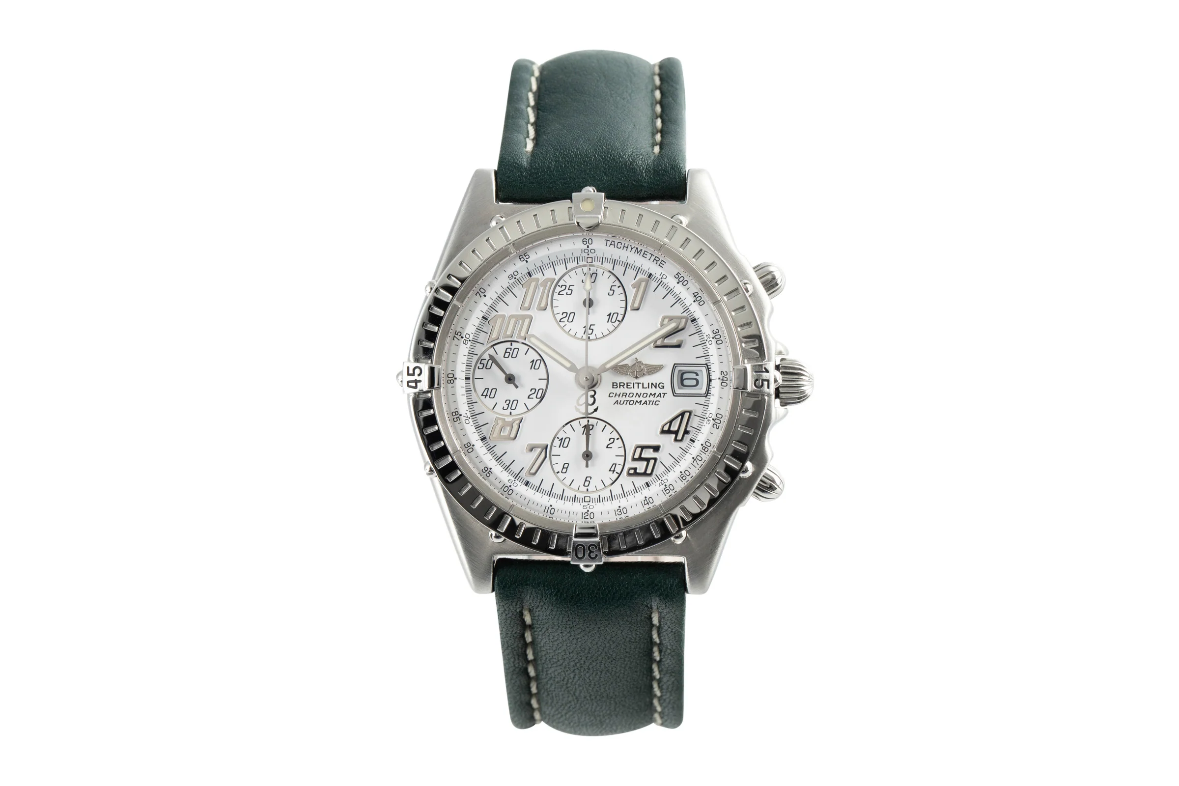 Breitling Chronomat chronograph steel automatic men's watch A13350 LP: 7900EUR  [2110182] - Image 4