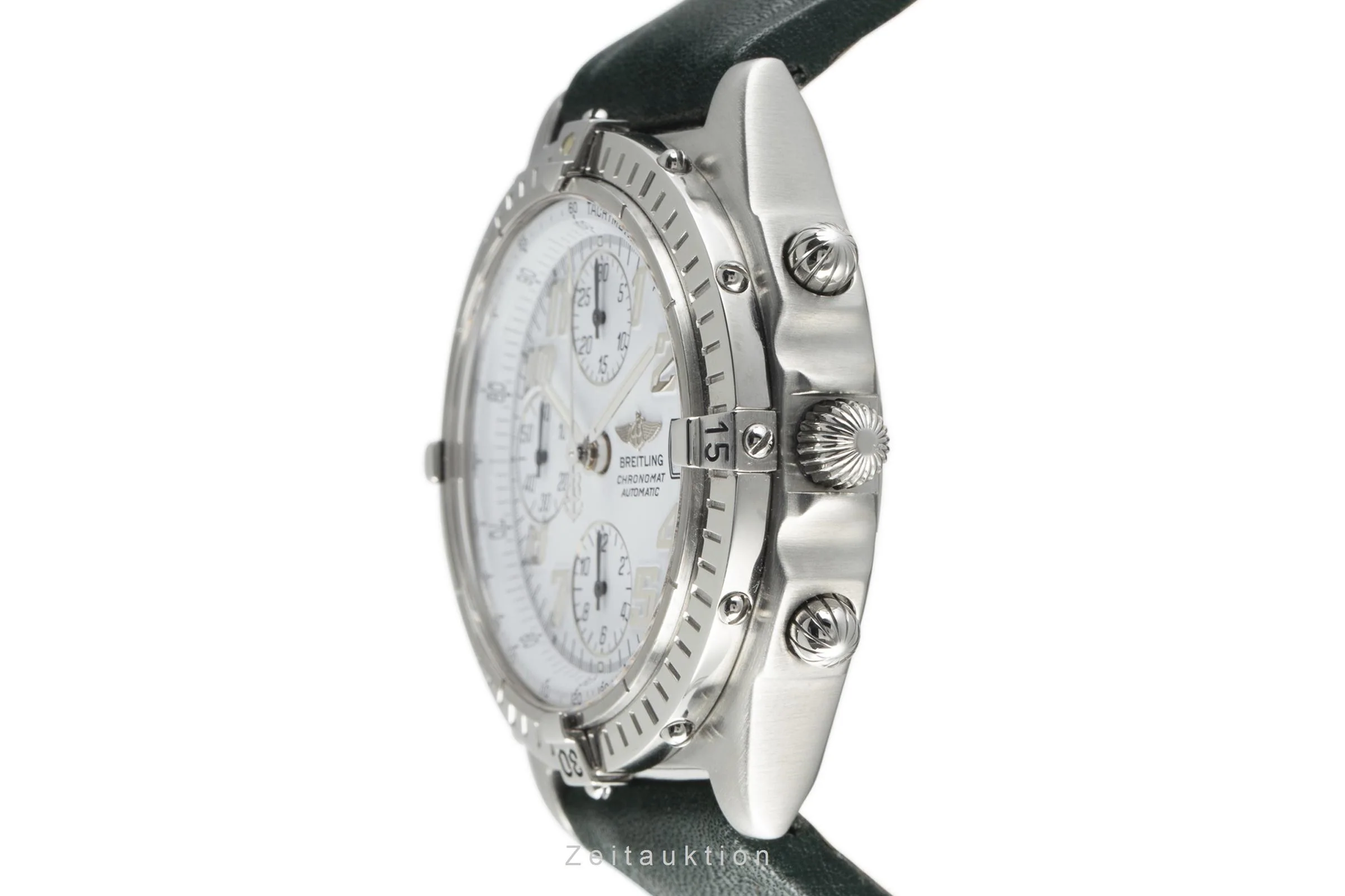 Breitling Chronomat chronograph steel automatic men's watch A13350 LP: 7900EUR  [2110182] - Image 6