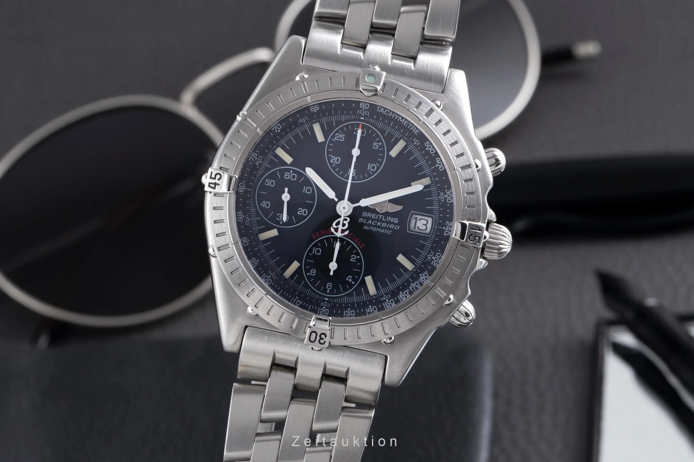 Breitling Chronomat chronograph steel automatic men's watch A13350  [2600123] - Image 2