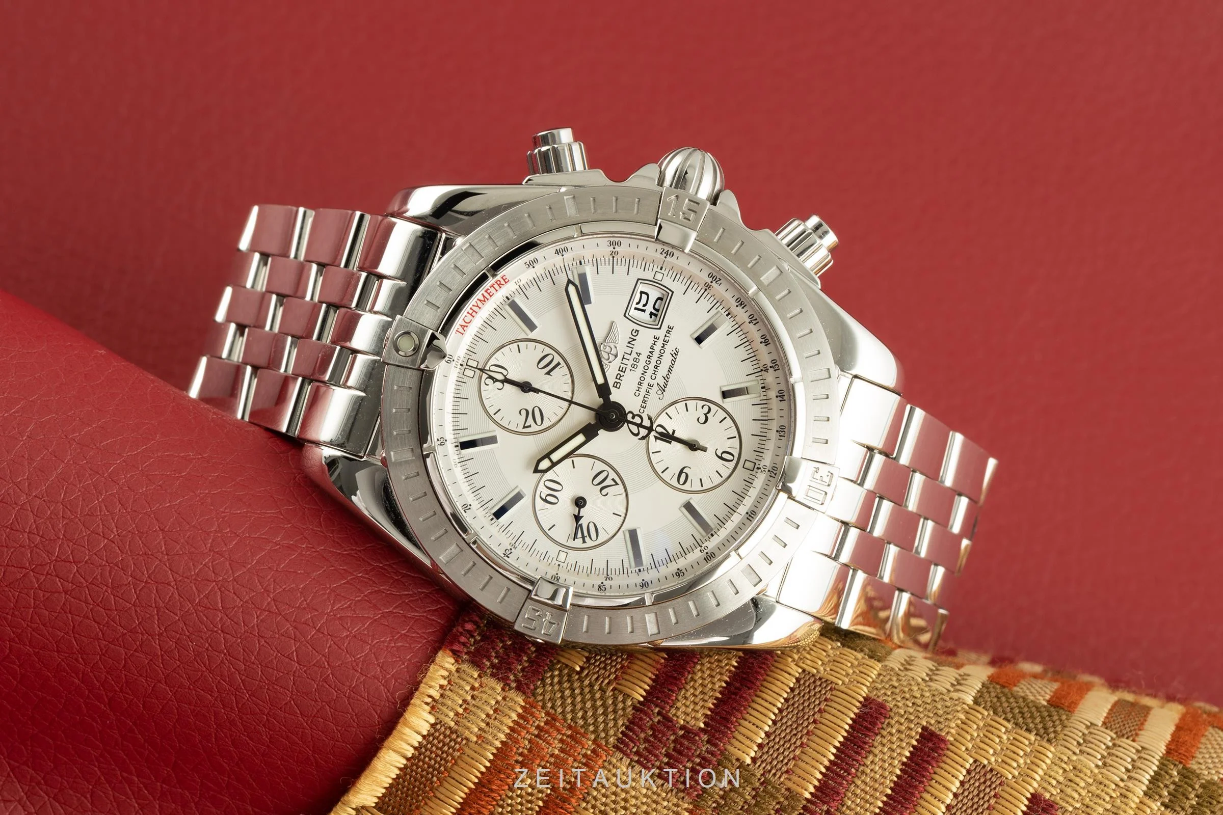 Breitling Chronomat chronograph steel automatic men's watch A13356  [2102148] - Image 3