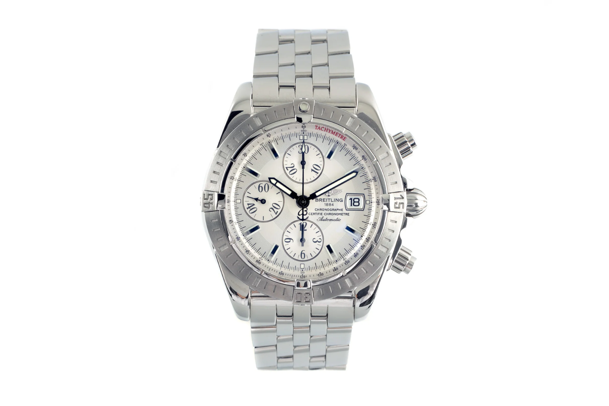 Breitling Chronomat chronograph steel automatic men's watch A13356  [2102148] - Image 4