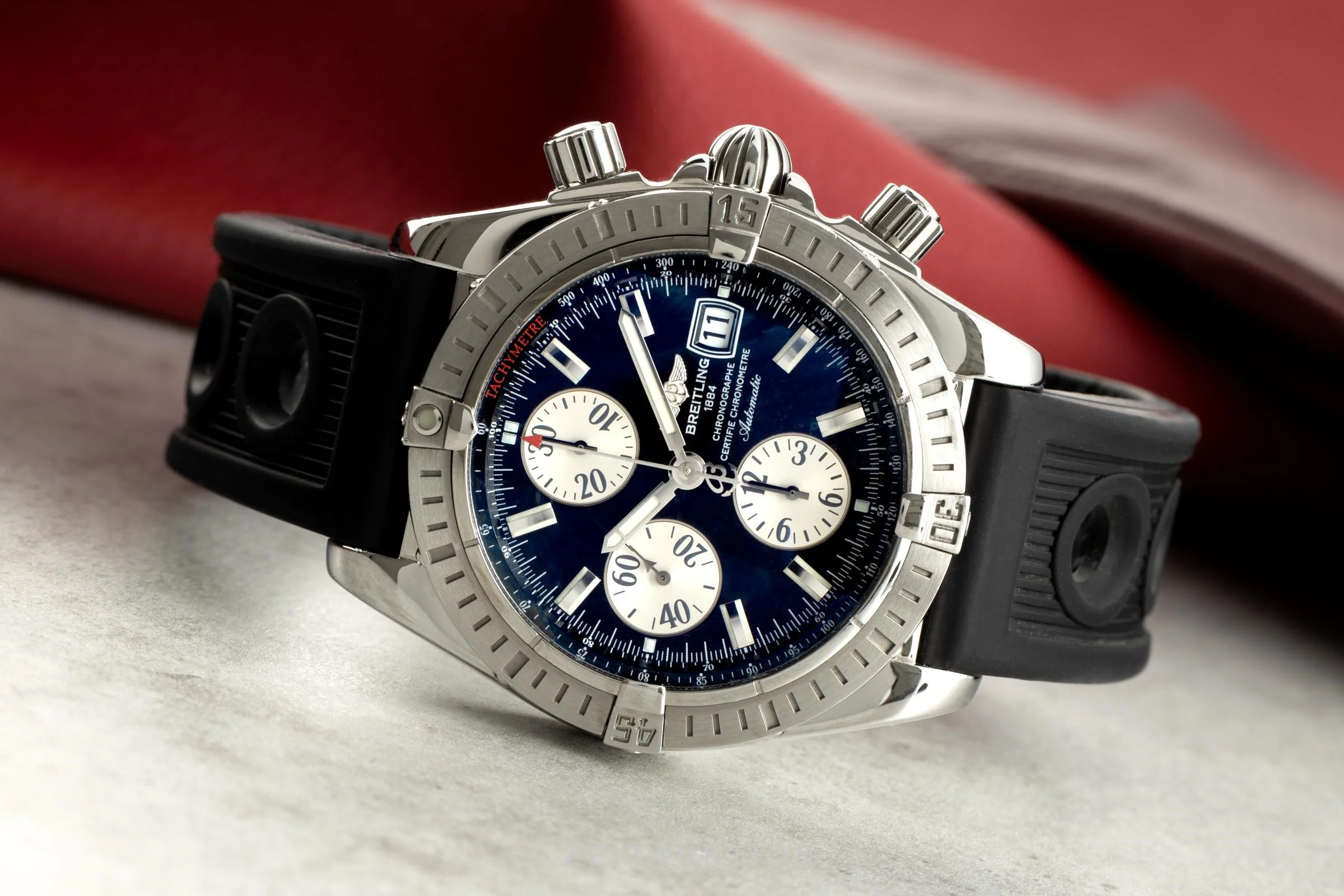 Breitling Chronomat chronograph steel automatic men's watch A13356  [2102921] - Image 2