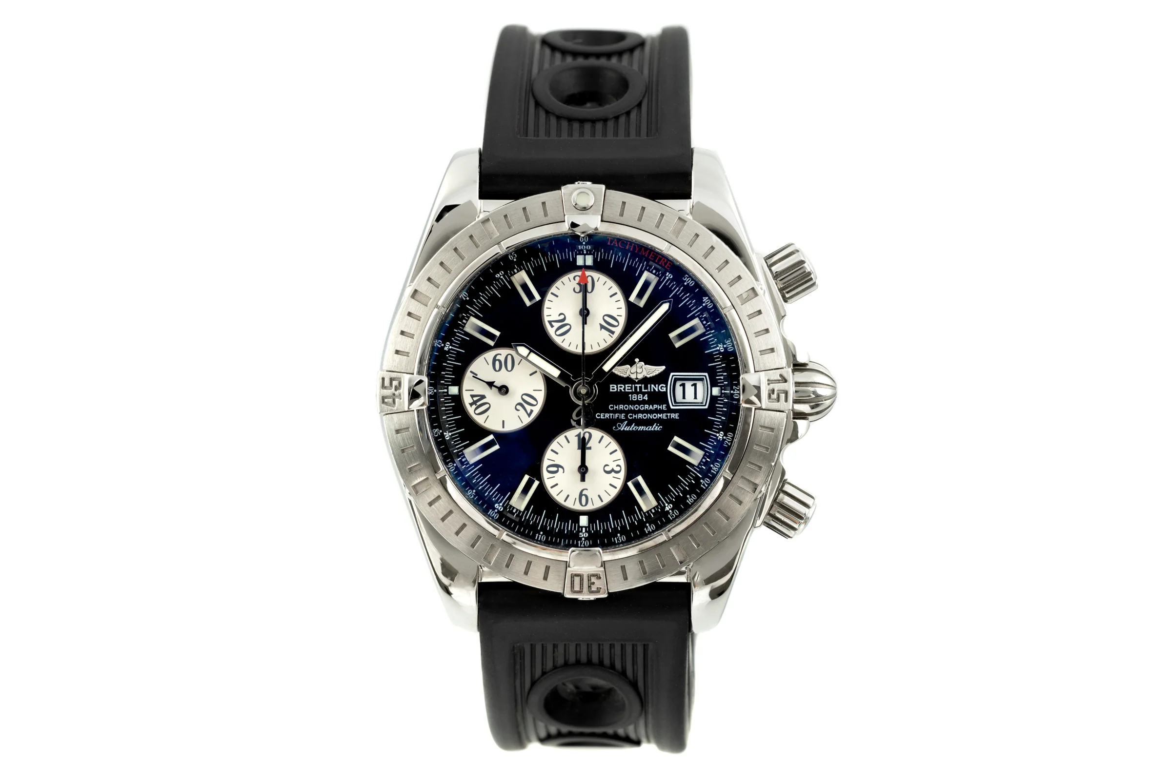 Breitling Chronomat chronograph steel automatic men's watch A13356  [2102921] - Image 4