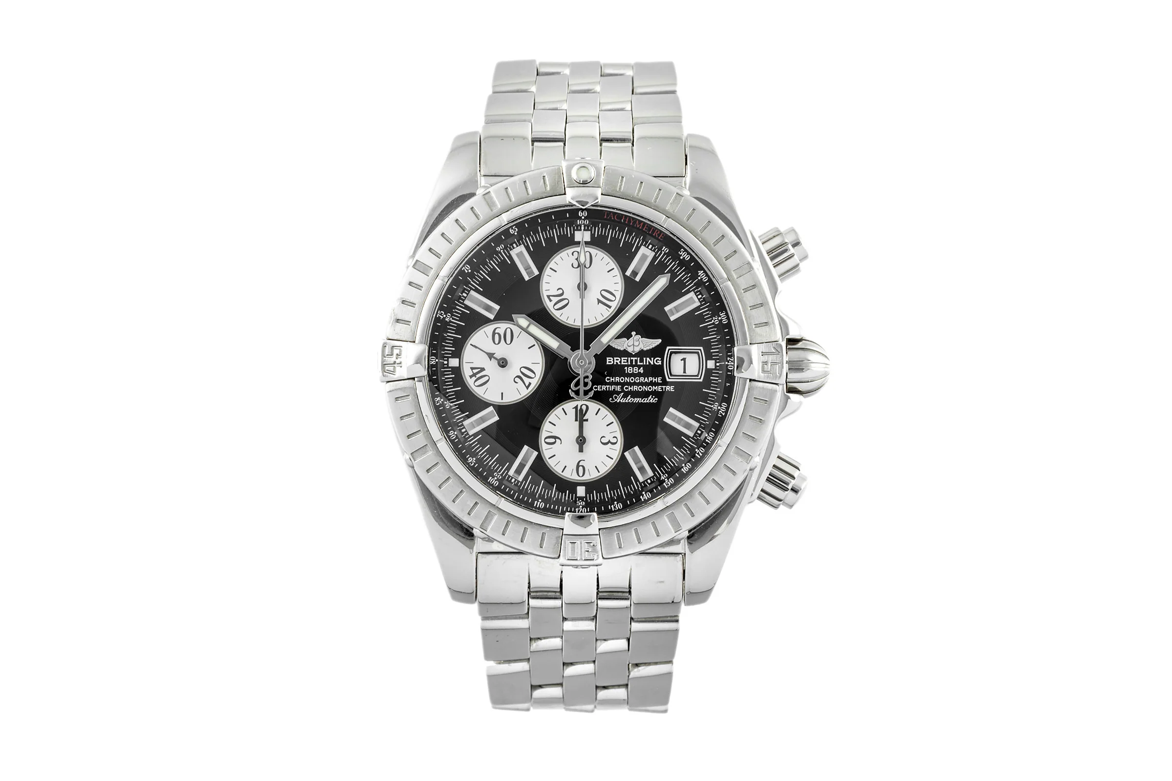 Breitling Chronomat chronograph steel automatic men's watch A13356  [2303012] - Image 4