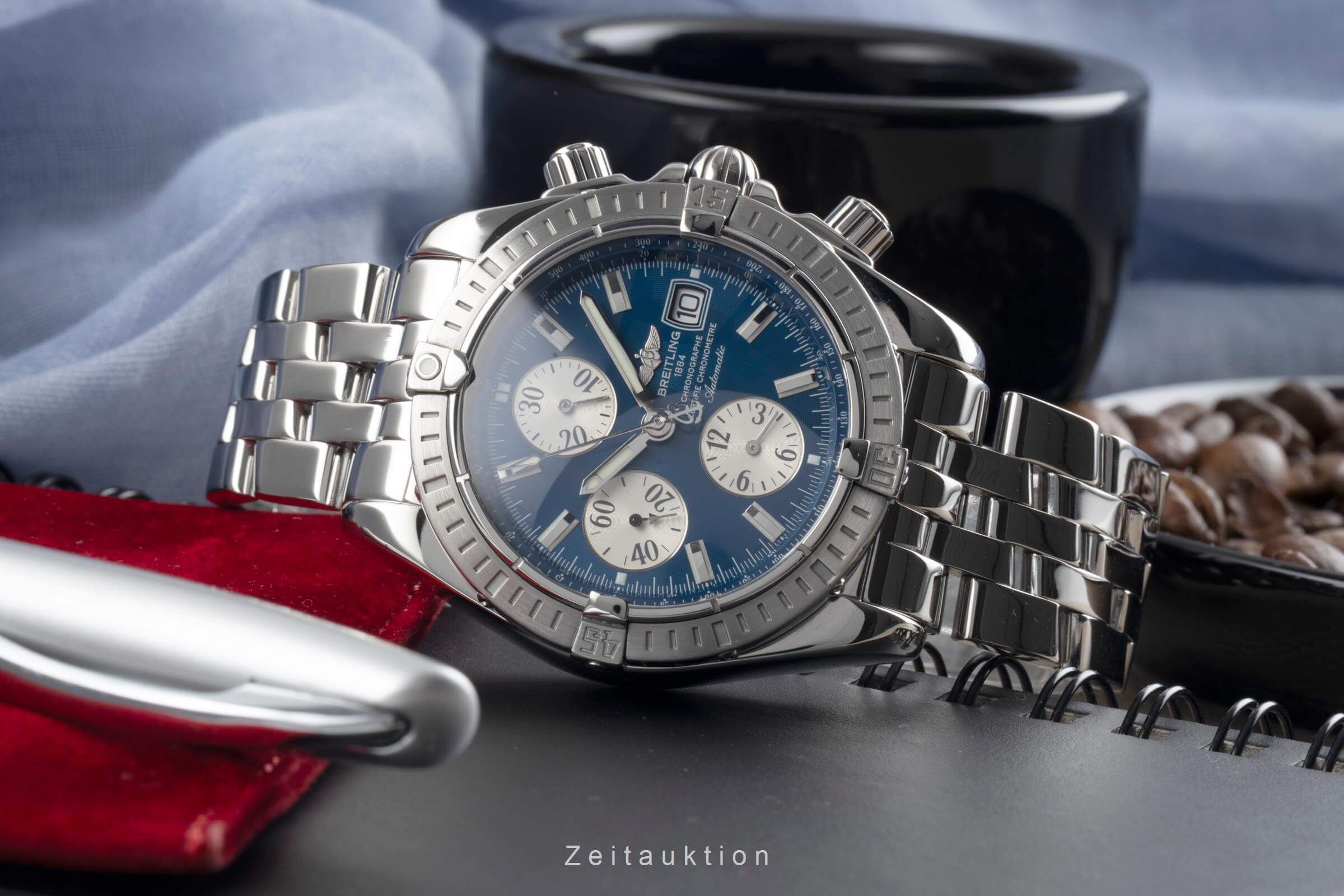 Breitling Chronomat chronograph steel automatic men's watch A13356  [2404757] - Image 2