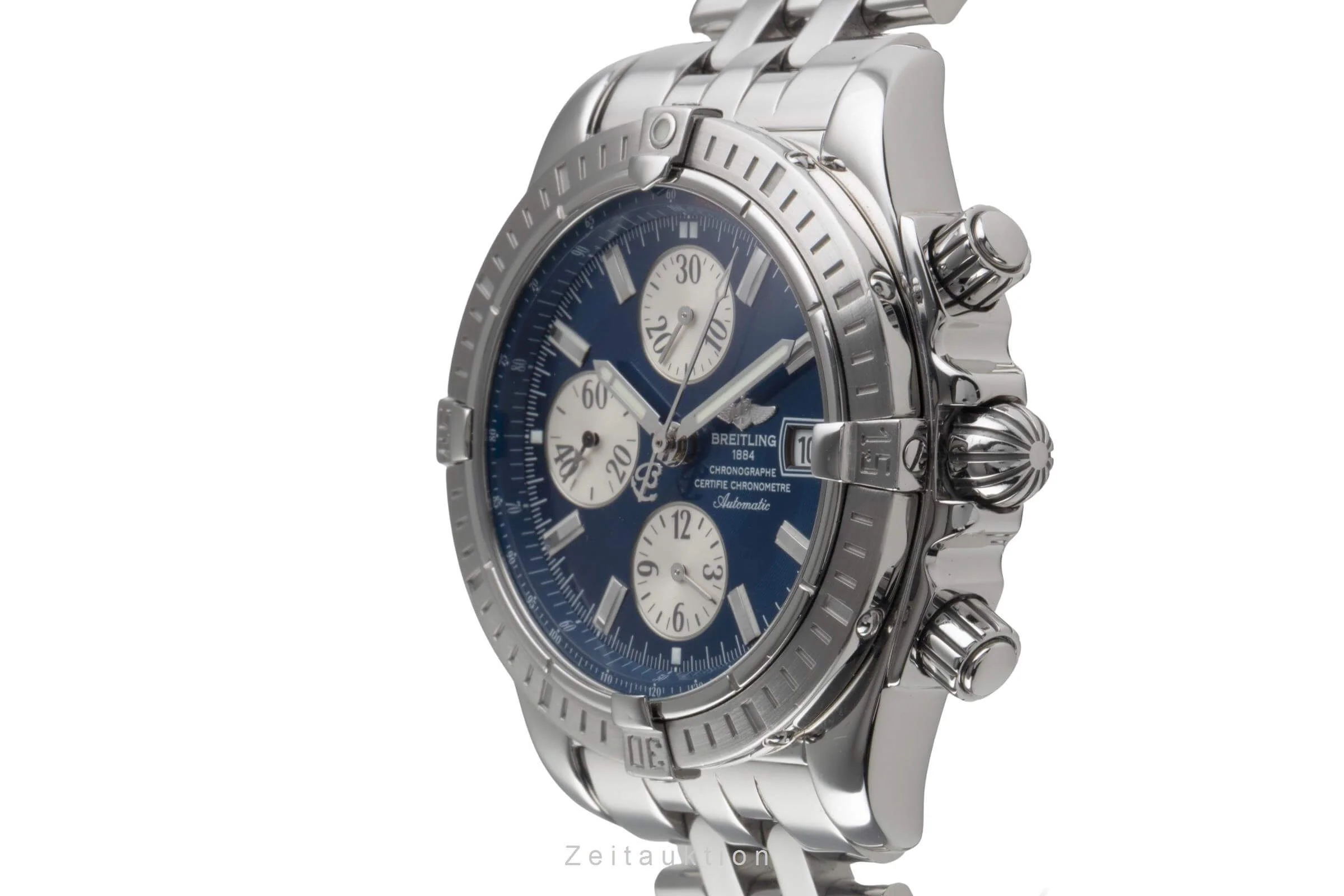 Breitling Chronomat chronograph steel automatic men's watch A13356  [2404757] - Image 6