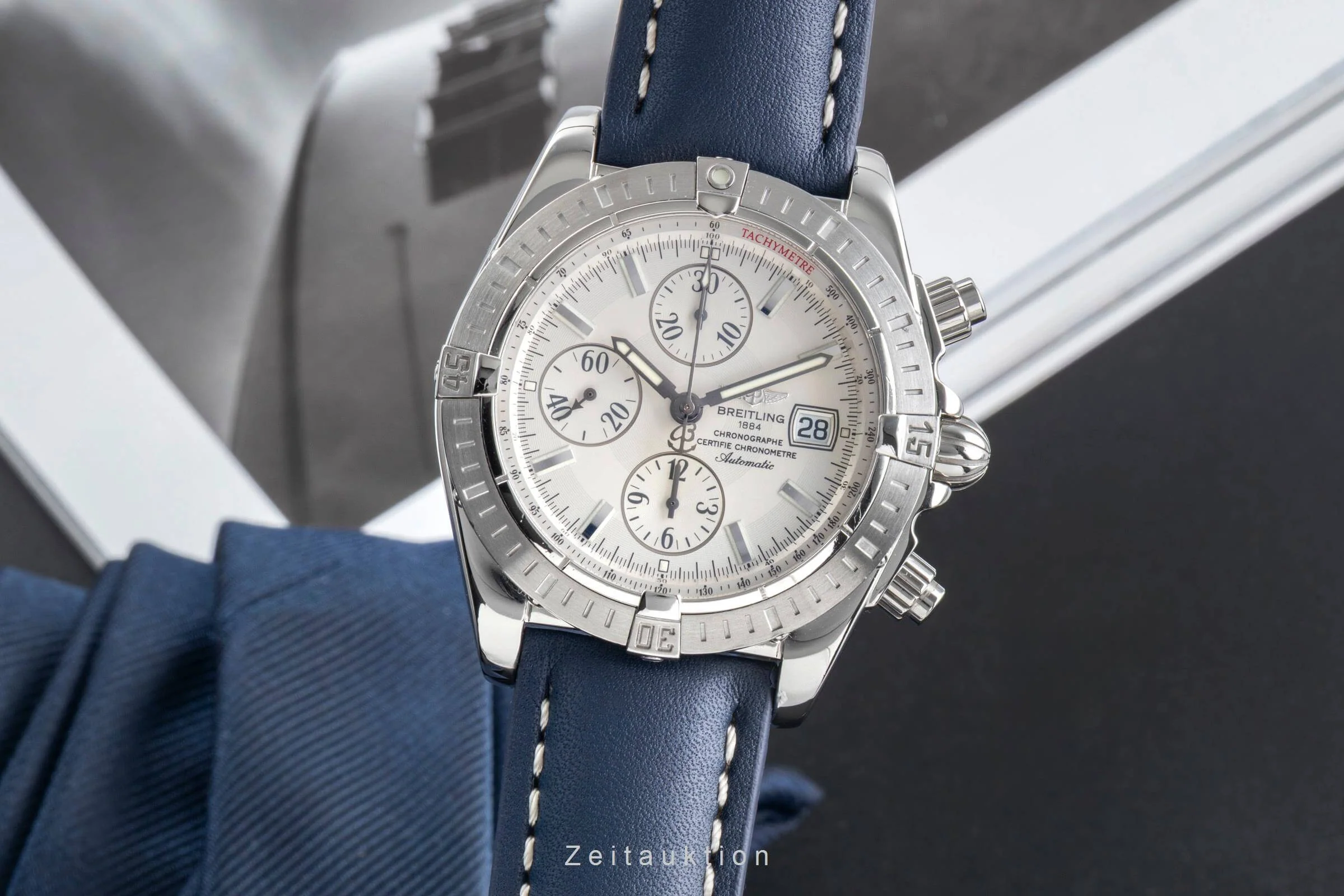 Breitling Chronomat chronograph steel automatic men's watch A13356  [2501085] - Image 2