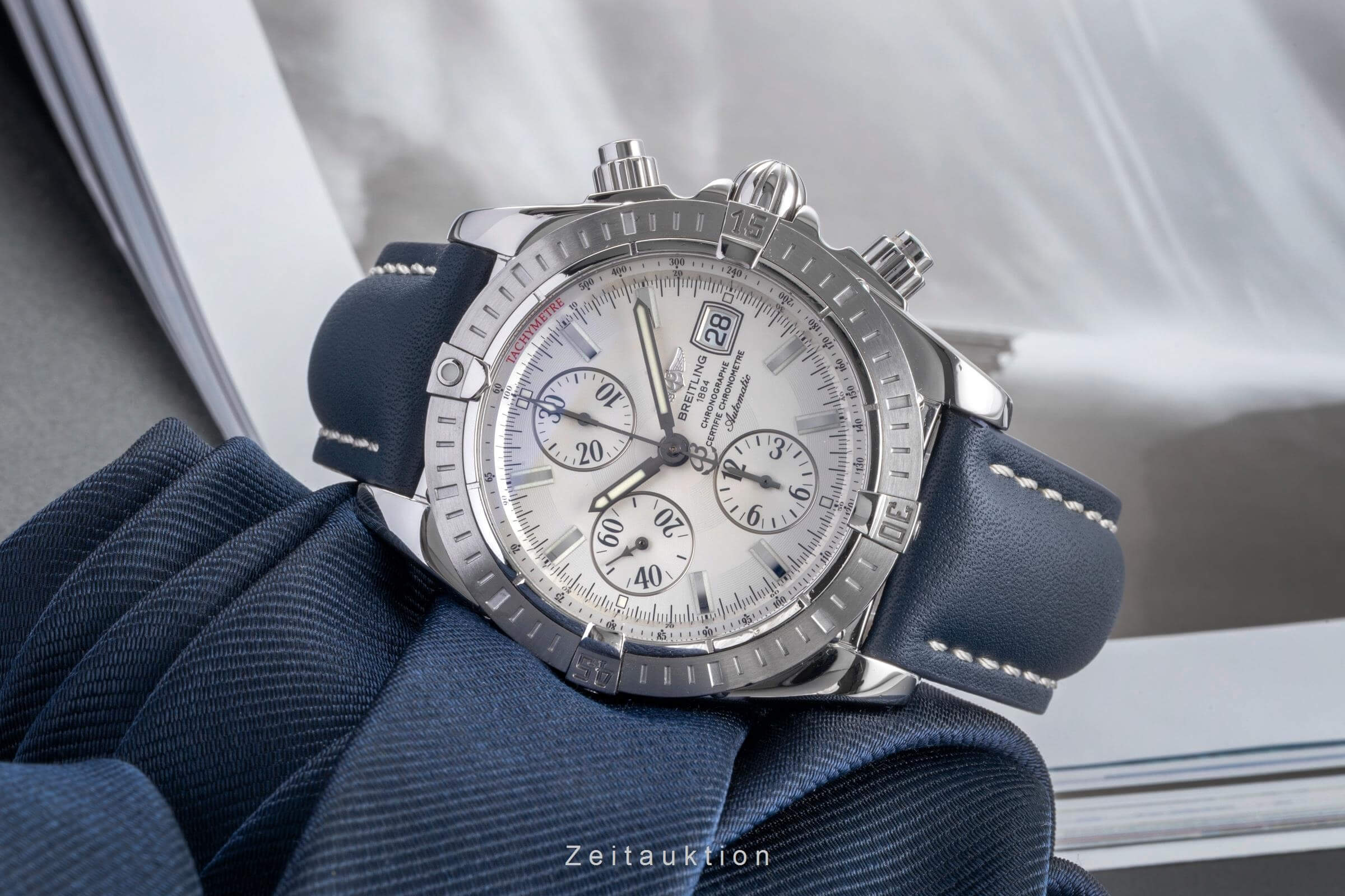 Breitling Chronomat chronograph steel automatic men's watch A13356  [2501085] - Image 3