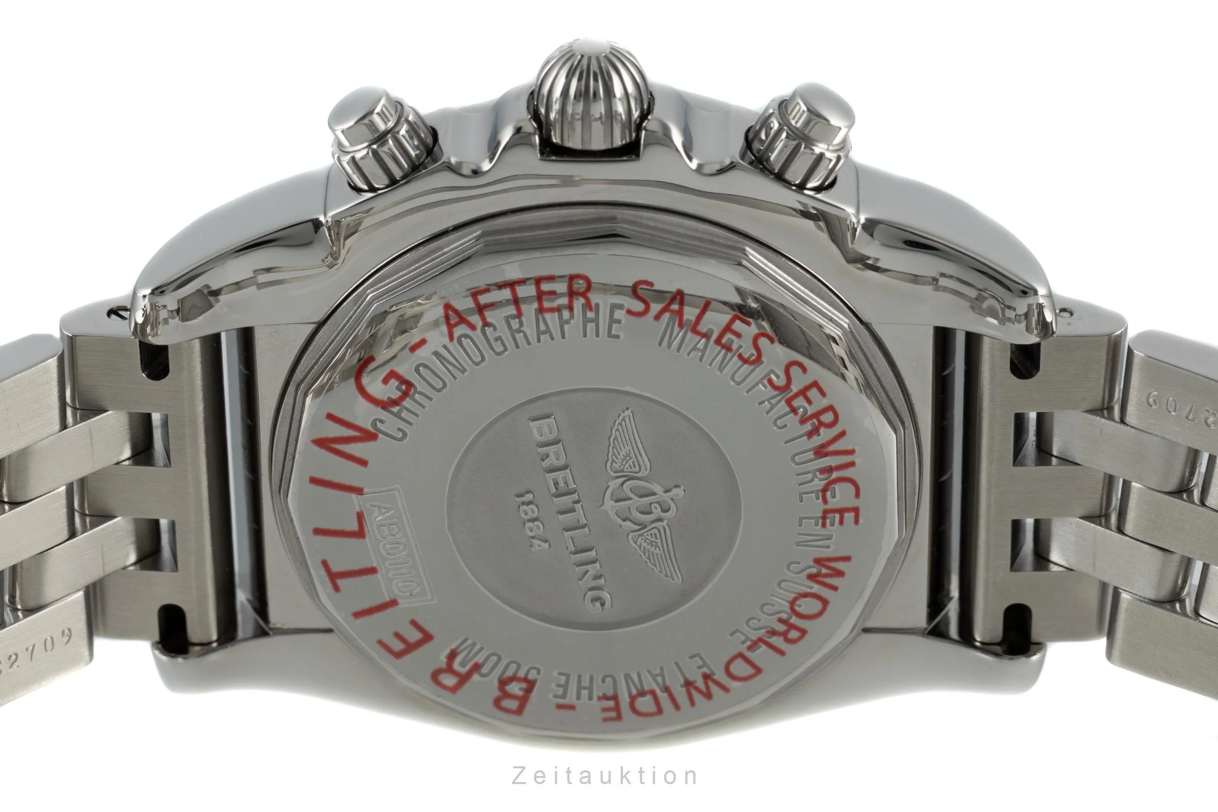 Breitling Chronomat chronograph steel automatic men's watch AB0110 LP: 8100EUR  [2106178] - Image 9
