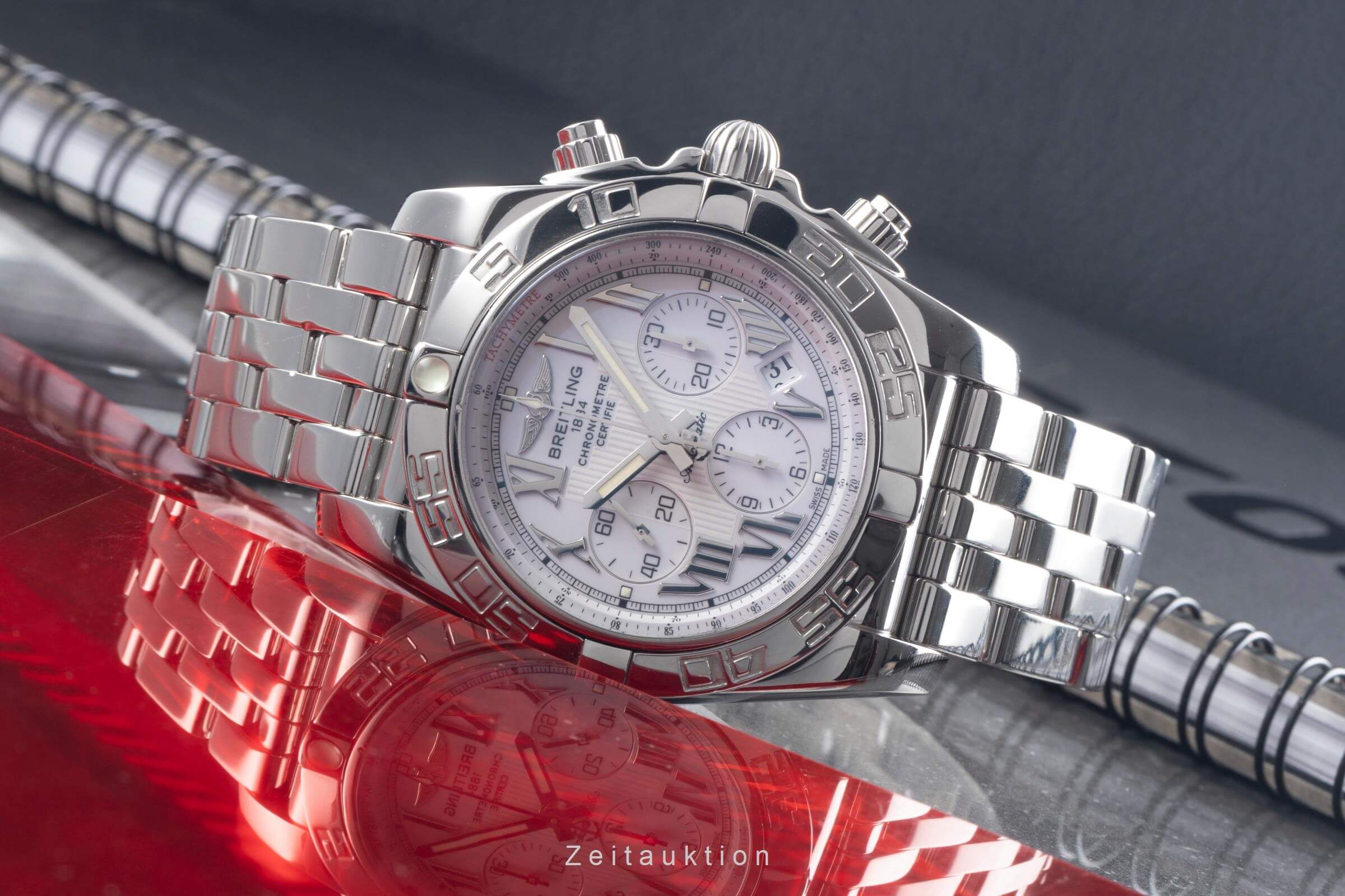 Breitling Chronomat chronograph steel automatic men's watch AB0110  [2500834] - Image 3